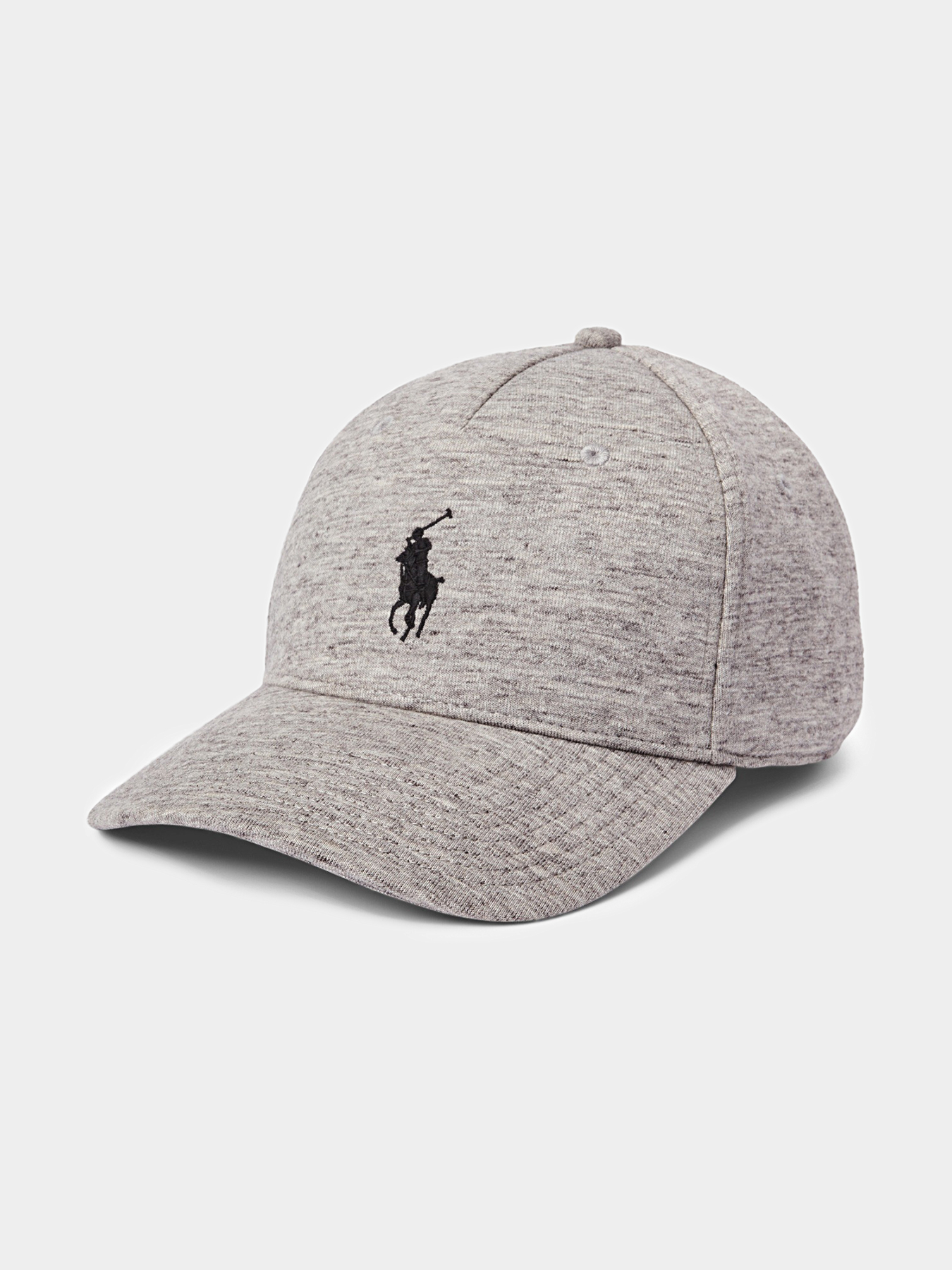 ☆POLO RALPH LAUREN☆ Logo Fleece Fit Ball Cap Grey MAPOHGS0 Genuine Polo Ralph Lauren Logo Fleece Fit Ball Cap Hat