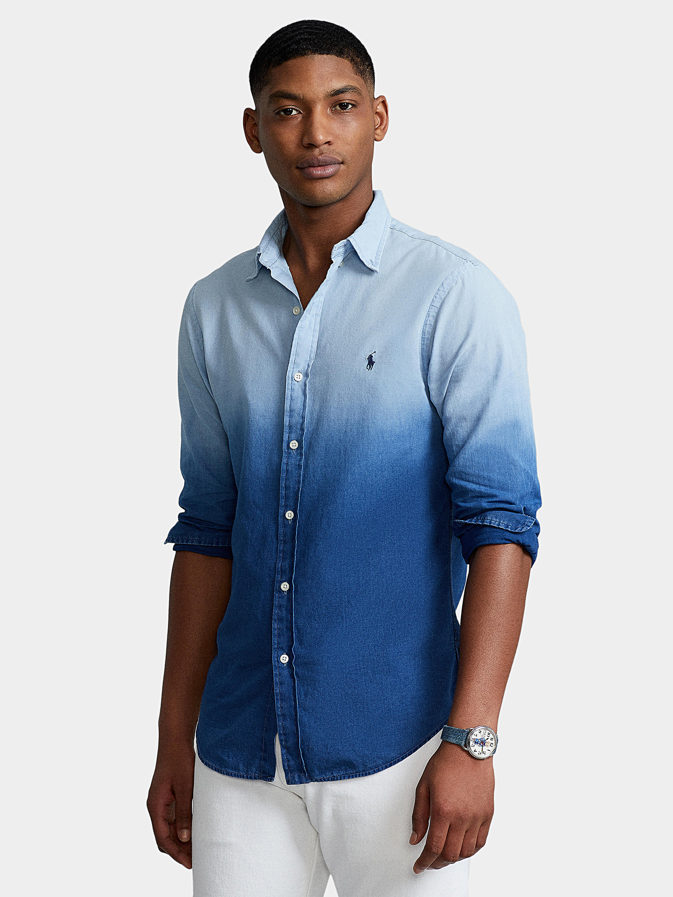 Ralph lauren ombre shirt deals