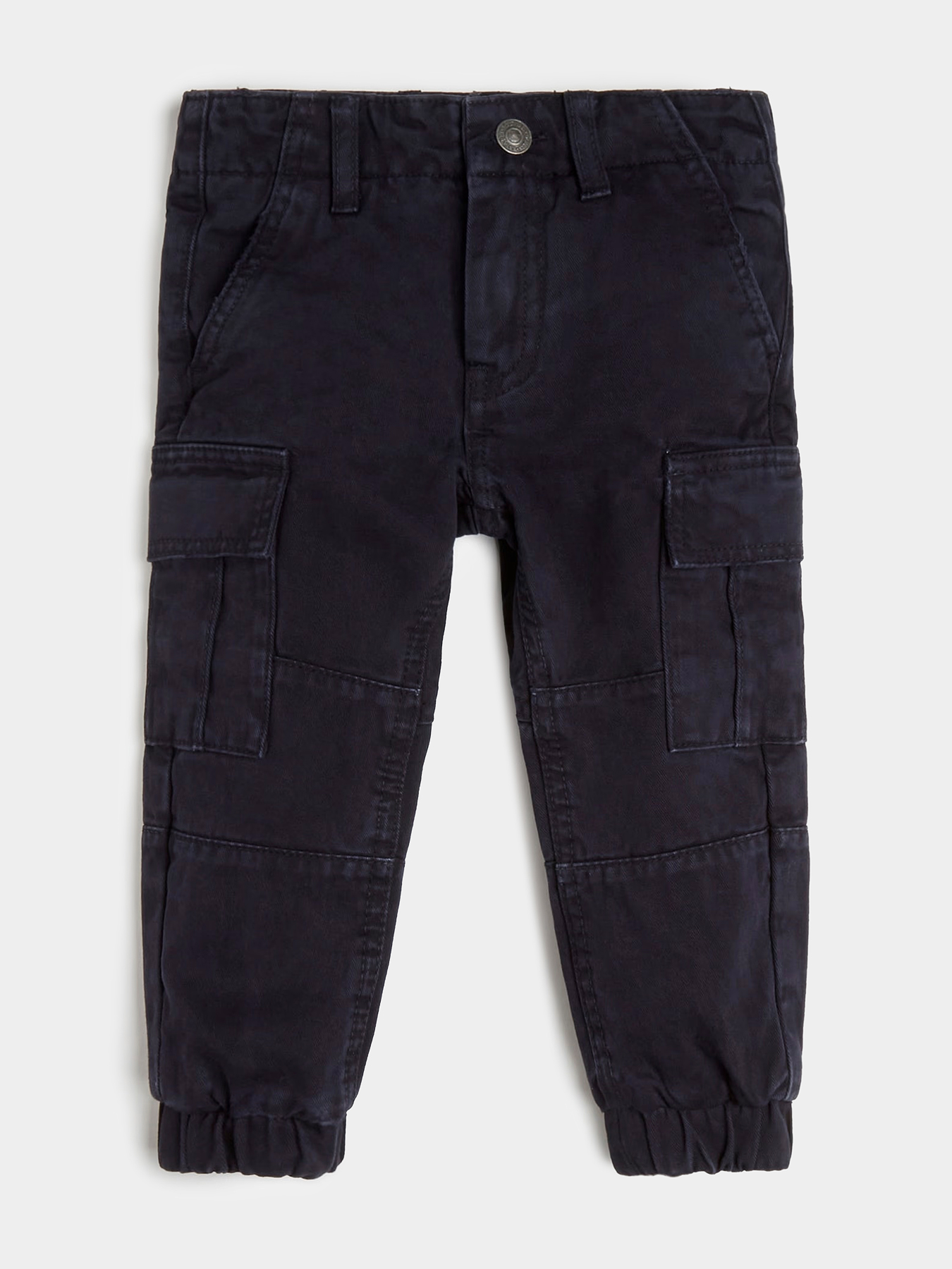 Dark blue cargo pants brand GUESS —