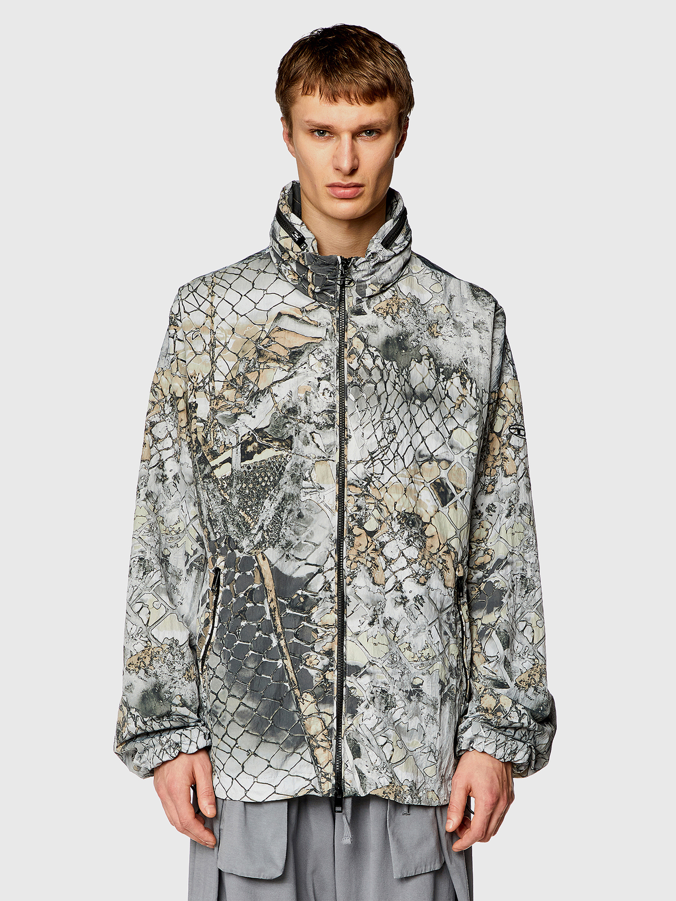J-DORSETT transitional jacket in green brand DIESEL — Globalbrandsstore ...