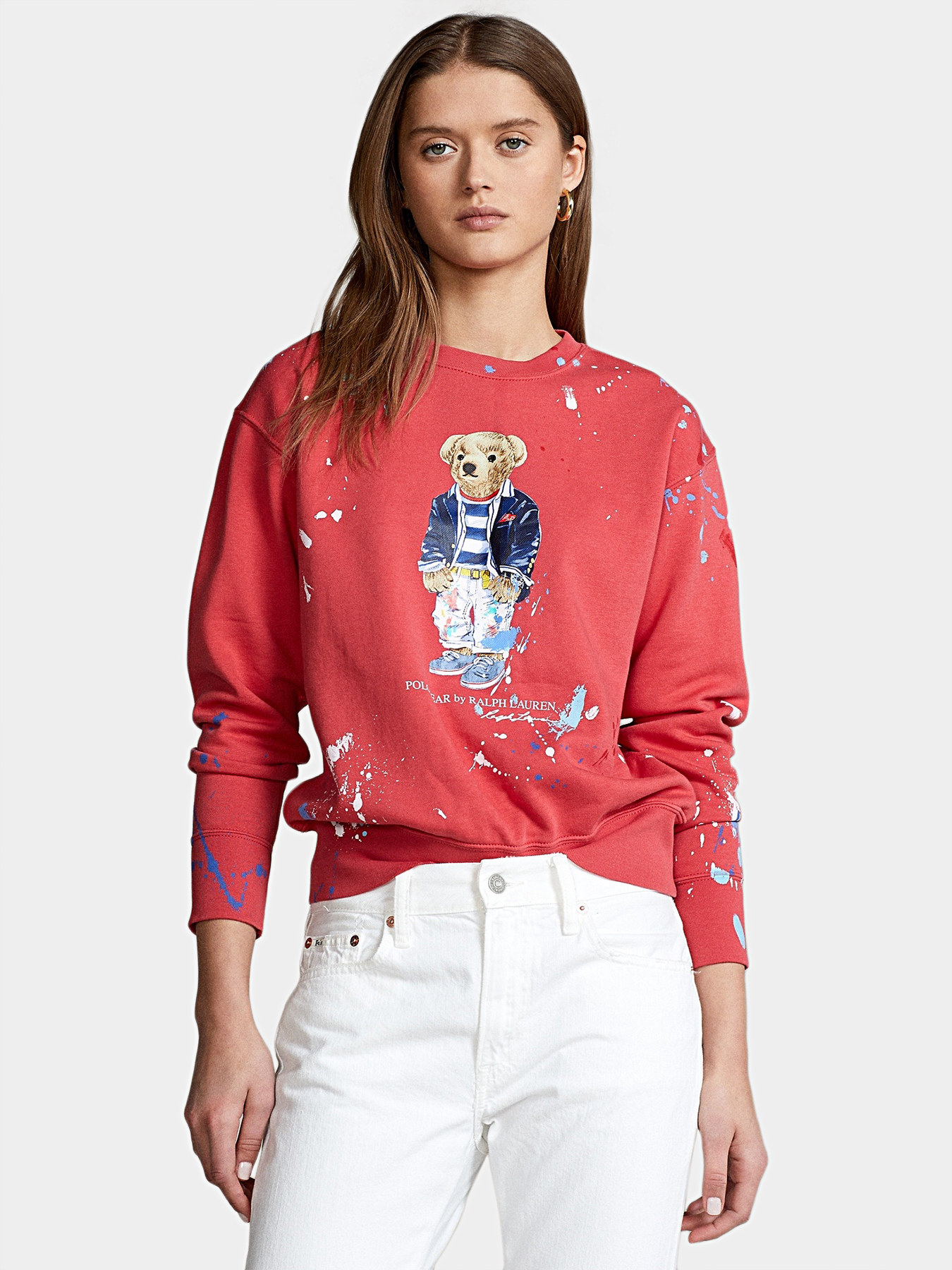Sweatshirt with Polo Bear print brand POLO RALPH LAUREN