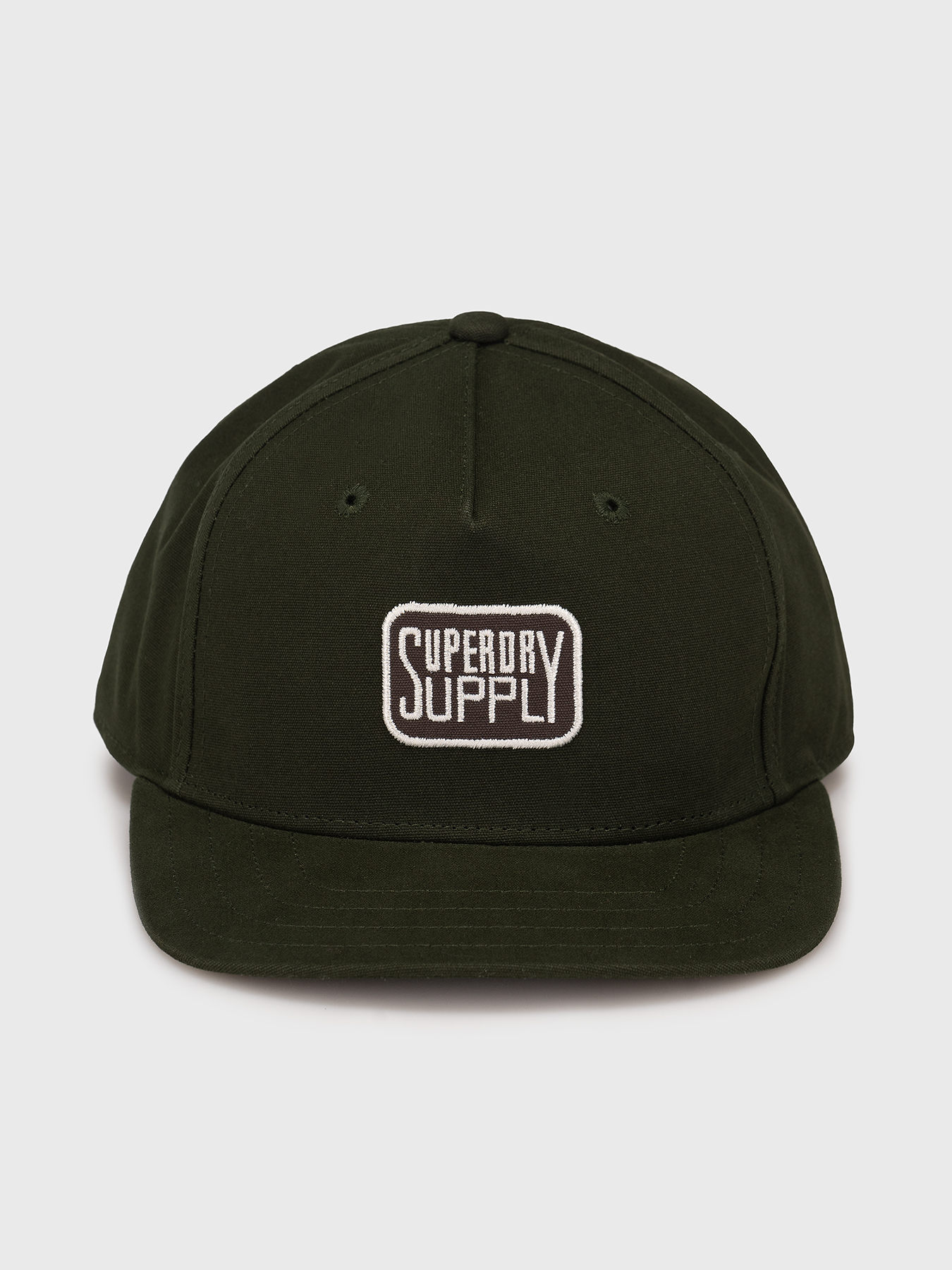◆Superdry◆ Pigment Logo Ball Cap Light Green Superdry Curved Brim Graphic Seagrass Green Adjustable Cap