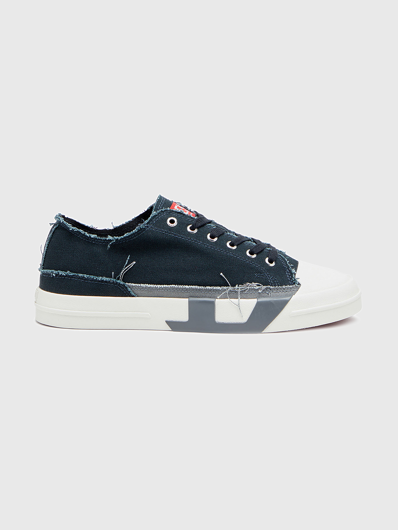 DIESEL Y03552 PR012 HA686 S-D-VERSE SO スニーカー Men's S-D-Verse-Sneakers in frayed canvas | Multicolor | Diesel