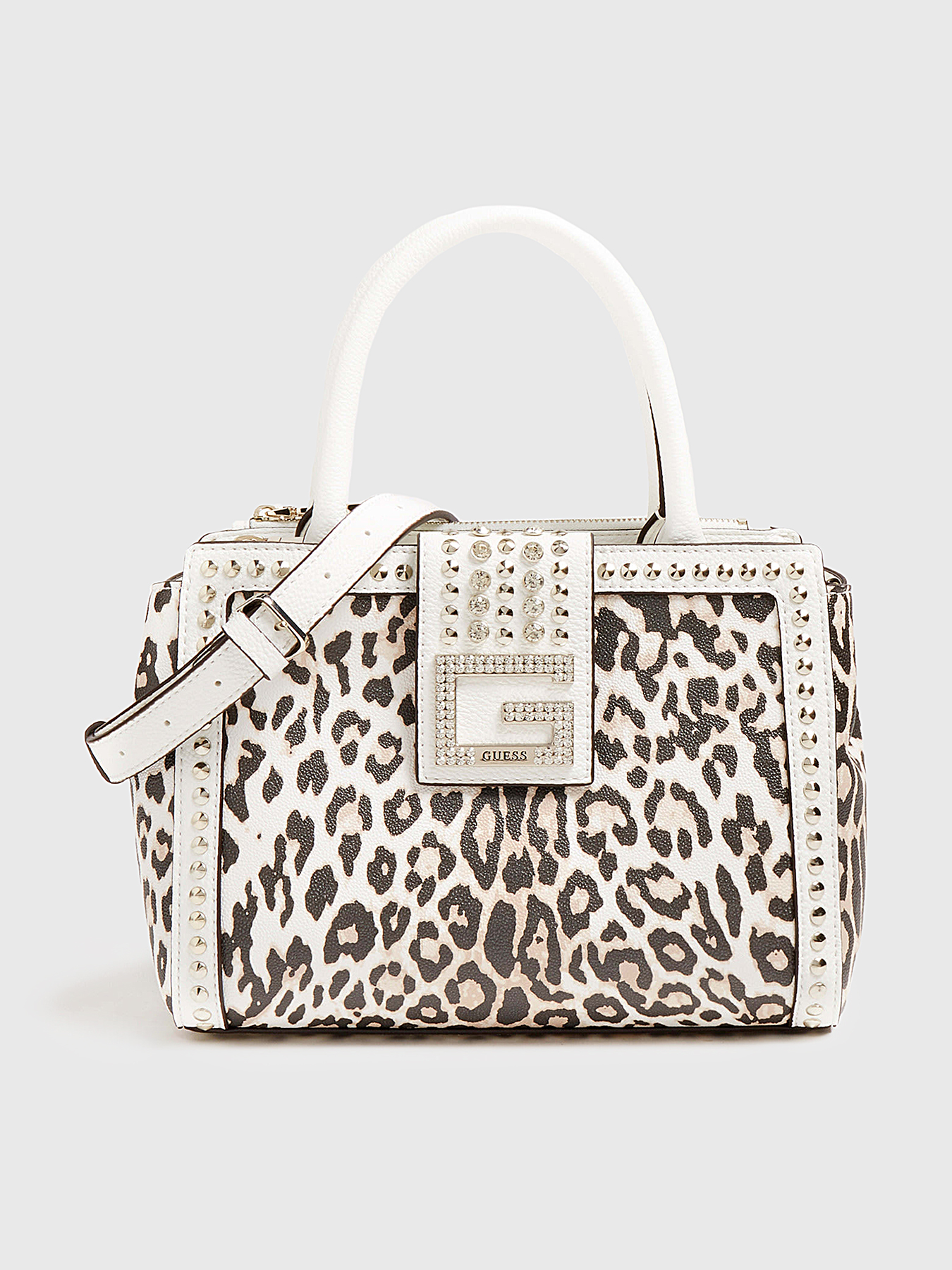 guess leopard print bag