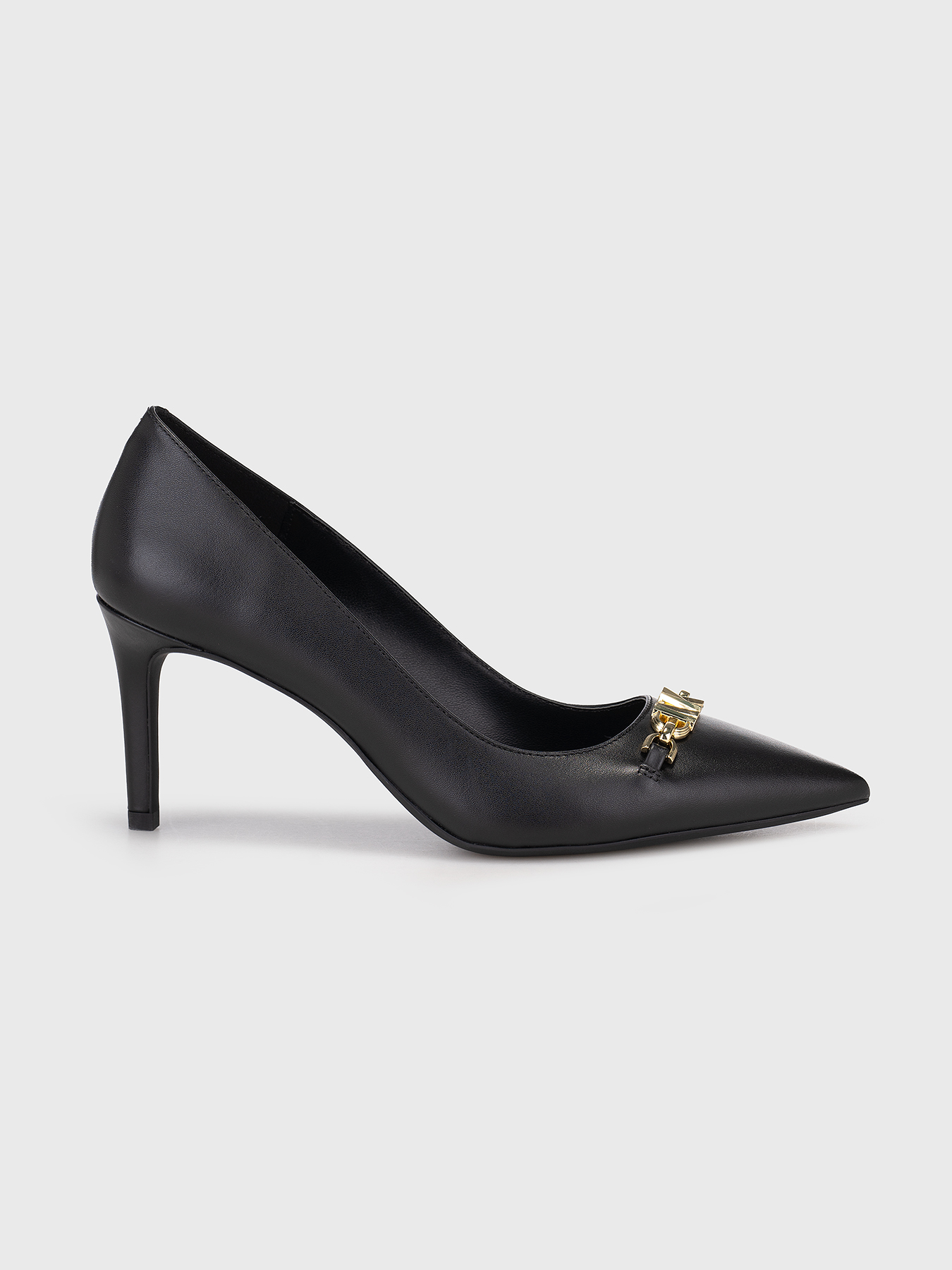 パンプス MICHAEL KORS Women Shoes 40F4LUHP1L001 Black TIFFANIE heeled leather shoes brand MICHAEL KORS
