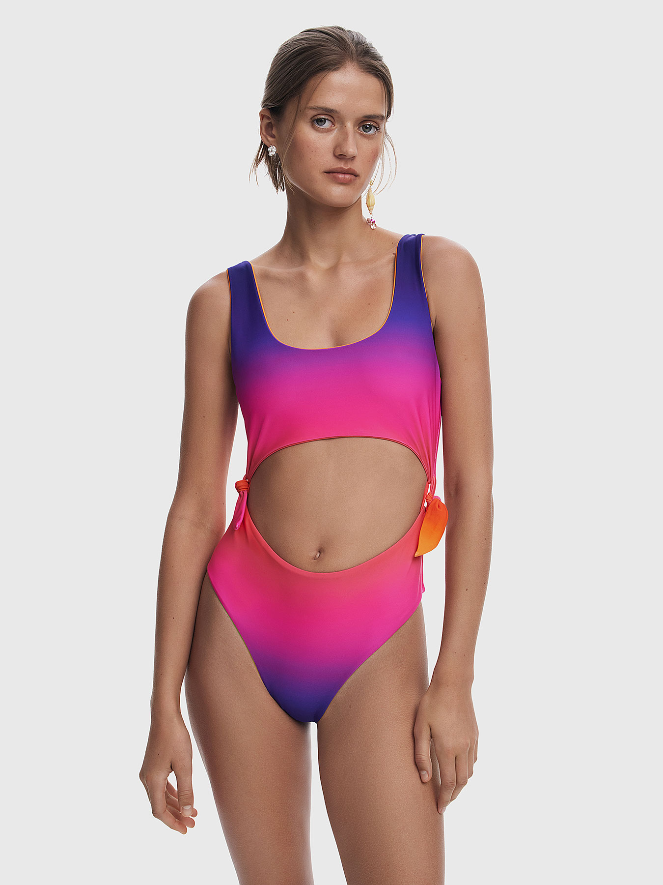JAZMIN double faced one piece swimsuit brand DESIGUAL