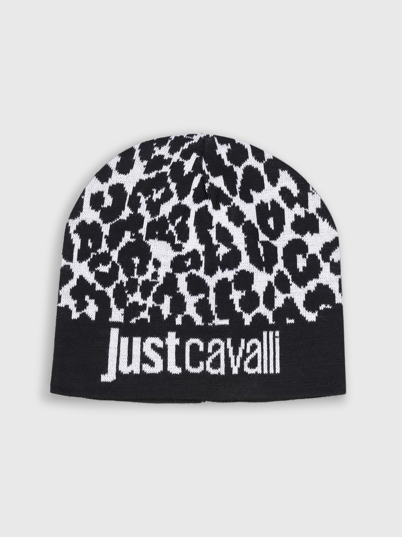 JUST CAVALLI Branded PINK / GREY Hat BEANIE Moncler Enfant Girls Wool Knit Beanie Hat in Pink  main image 2