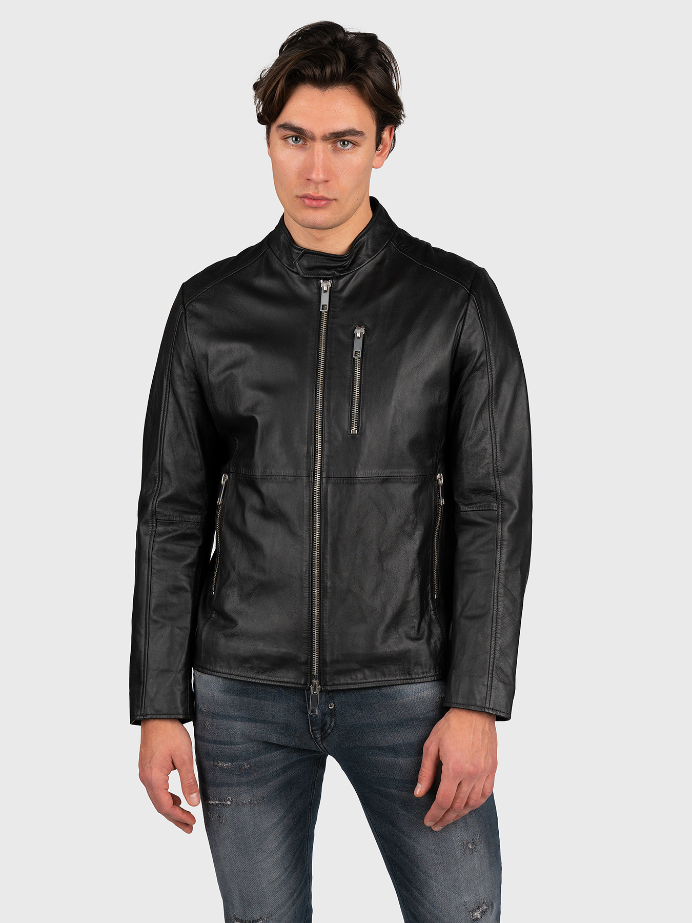 Leather biker jacket brand ANTONY MORATO — Globalbrandsstore.com/en