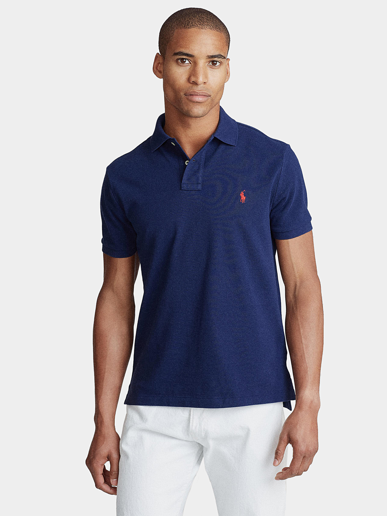 Polo shirt with logo embroidery brand POLO RALPH LAUREN