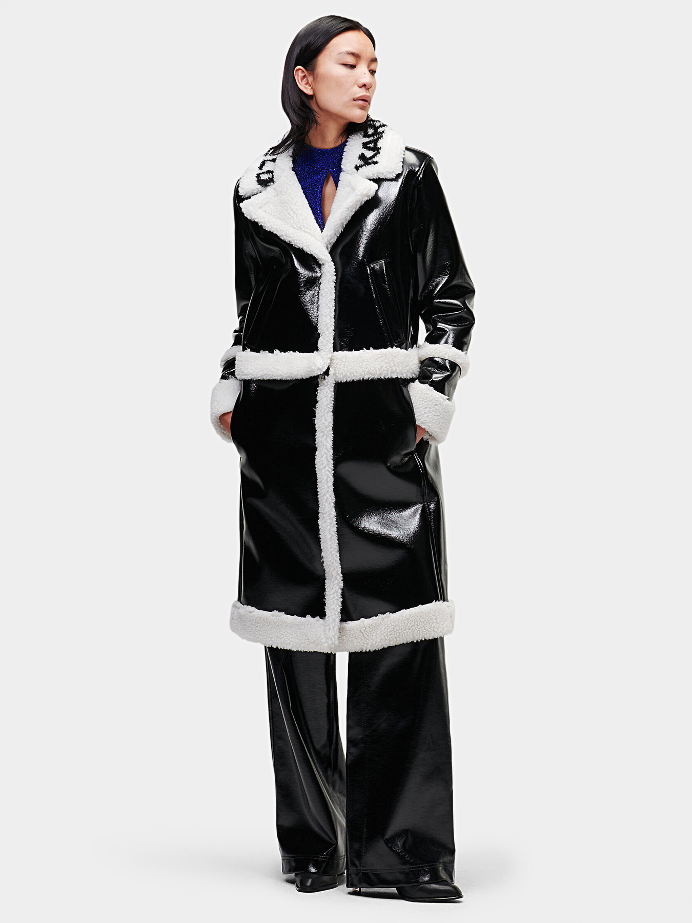 Coat with adjustable length brand Karl Lagerfeld