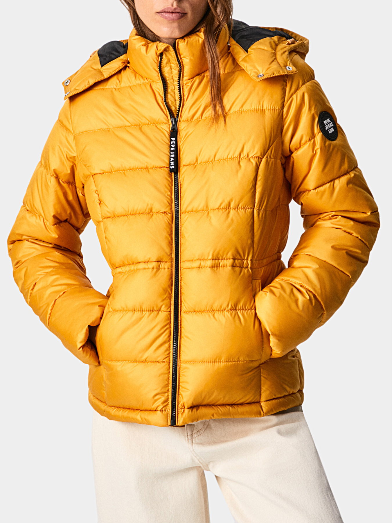 Pepe jeans yellow jacket hotsell
