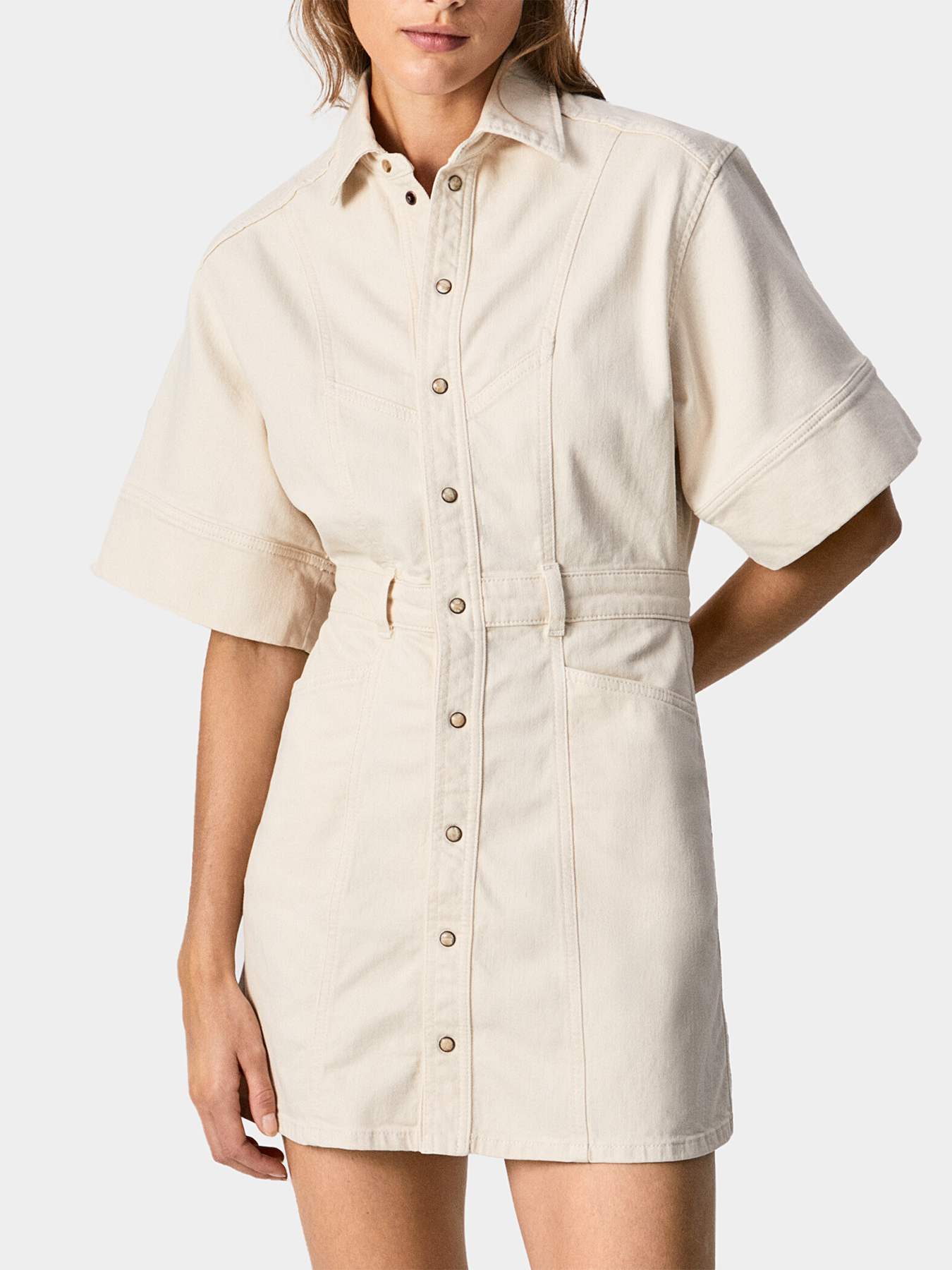 pepe jeans denim dress Jurken Denim Jurkje Denim Jola Jurken Pepe Jeans Jurk ELLA In Blauw Denim  ABOUT YOU