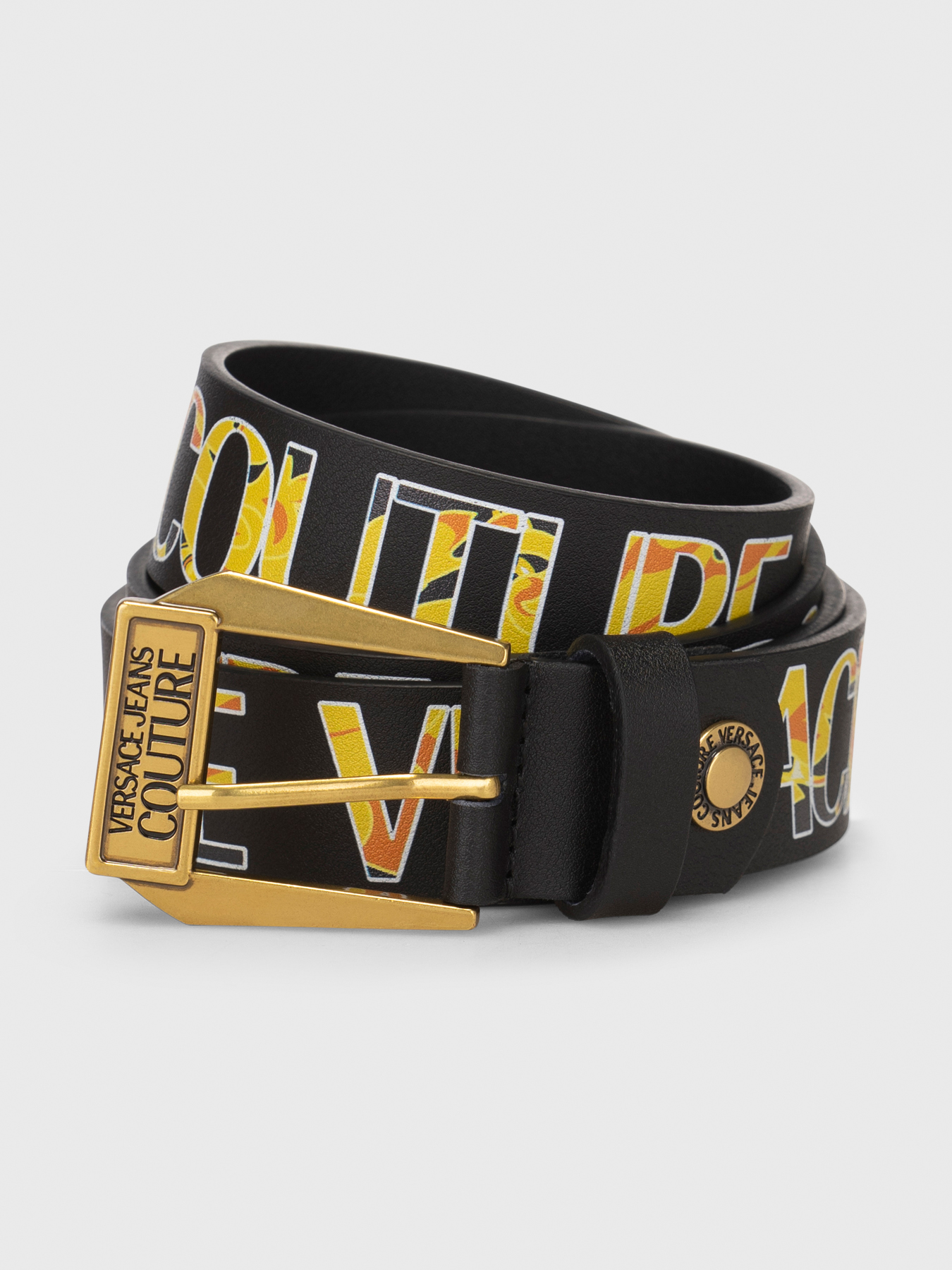 Leather belt brand VERSACE JEANS COUTURE — Globalbrandsstore.com/en