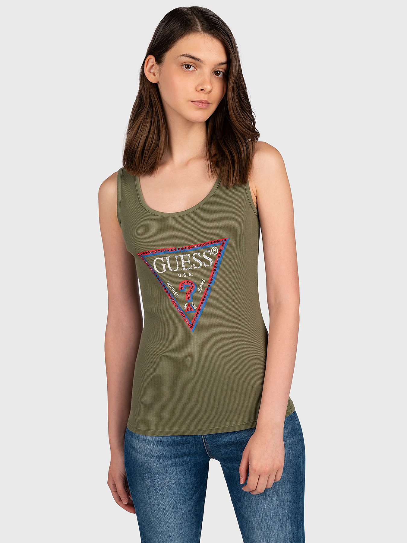 guess jeans tank top
