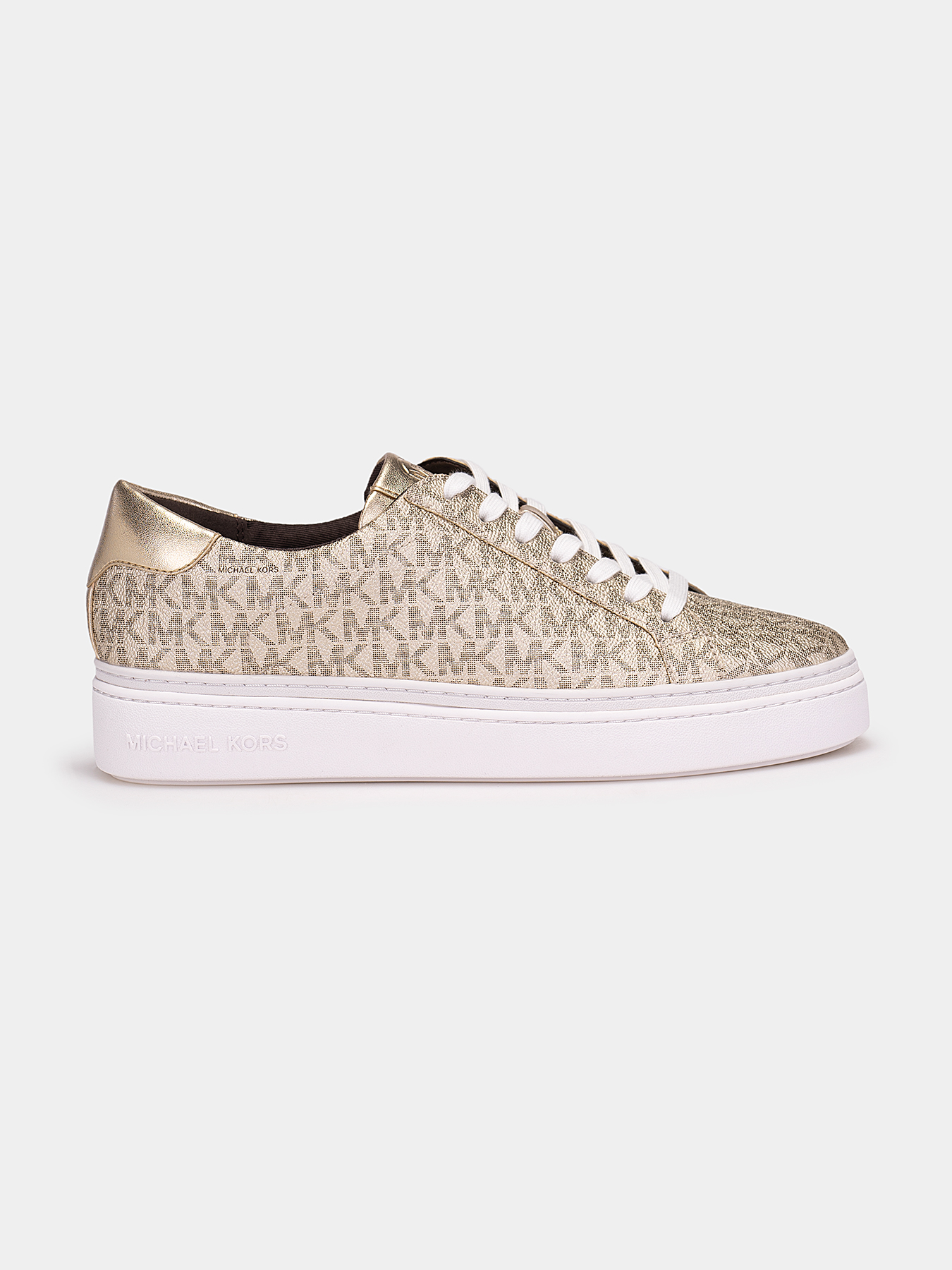 Michael kors metallic sales sneakers