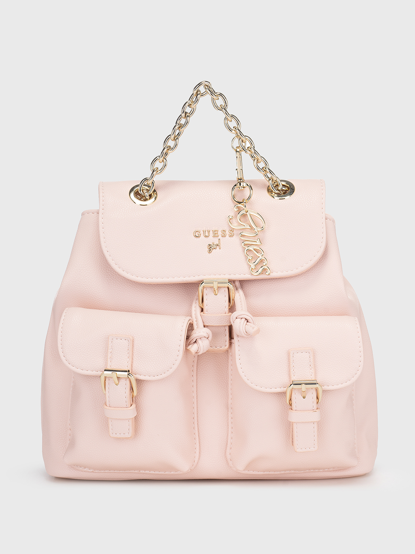 Black backpack with metal accents brand GUESS — Globalbrandsstore