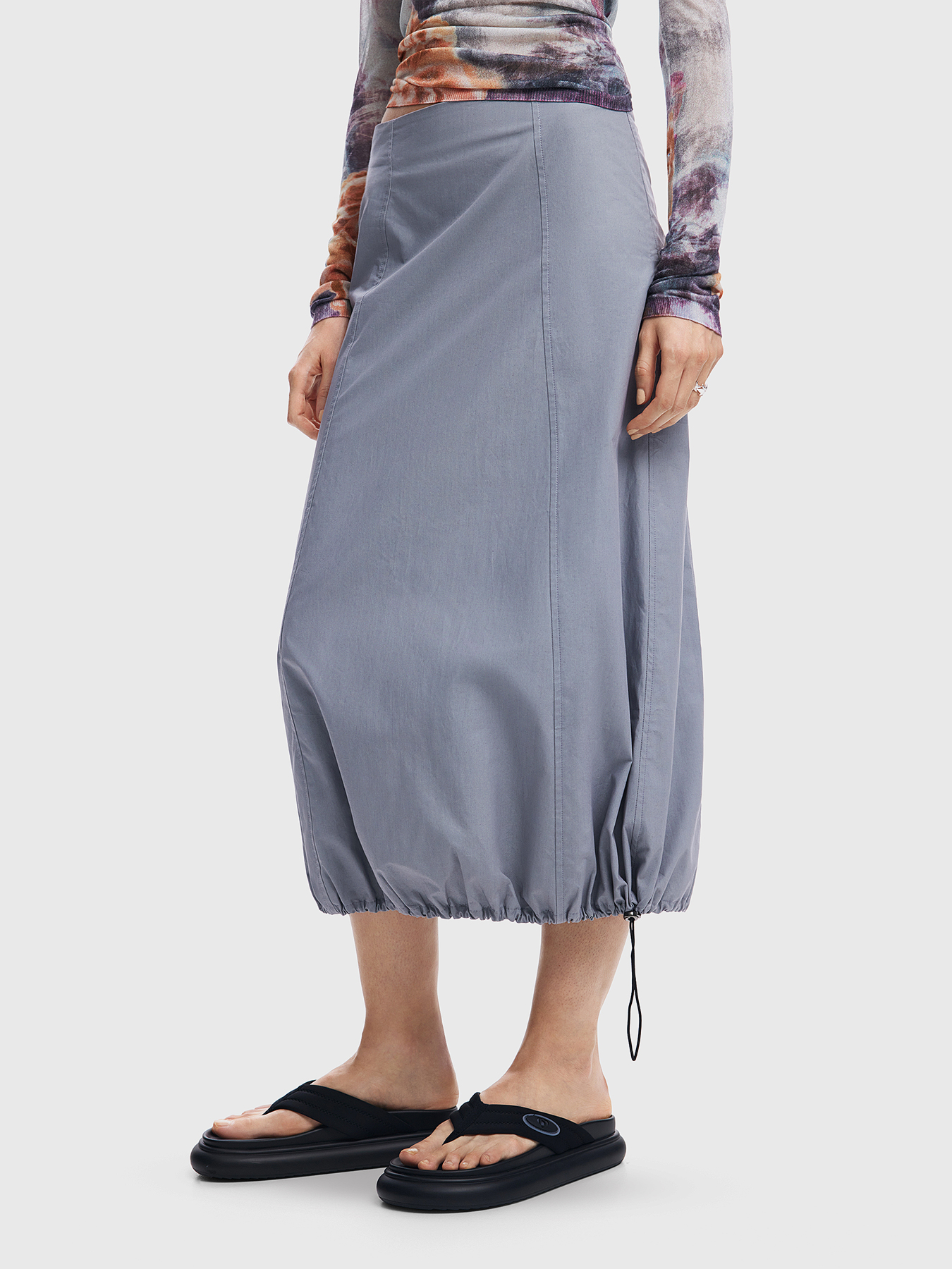 【glowny】24FW G BOX MIDI SKIRT SKIRTS - GLOWNY