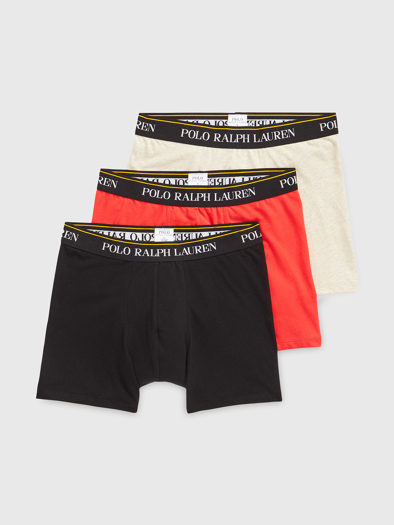 Multicolored set of three boxer briefs brand POLO RALPH LAUREN —  /en