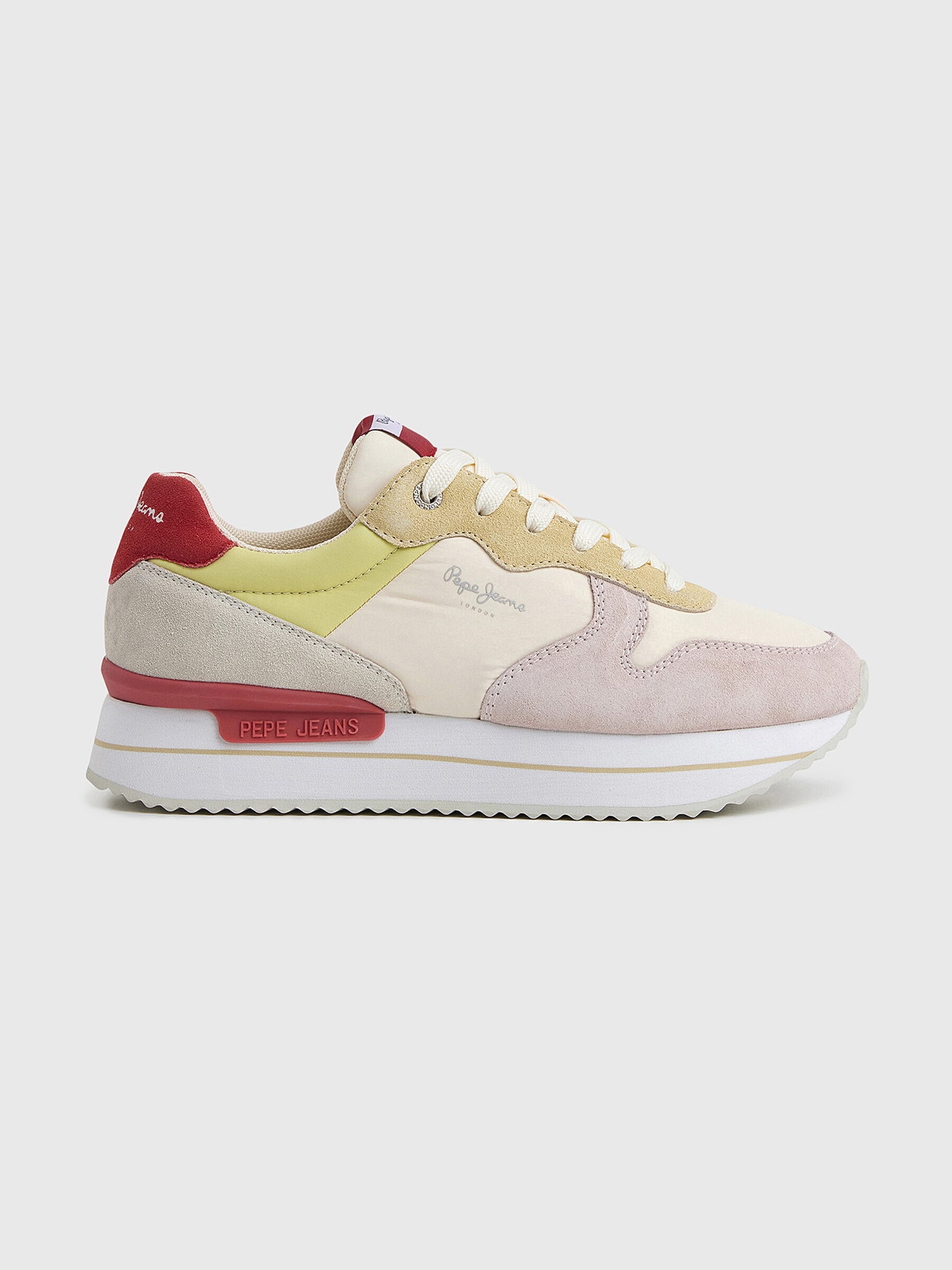 RUSPER SWEET sports shoes with suede inserts brand Pepe Jeans ...