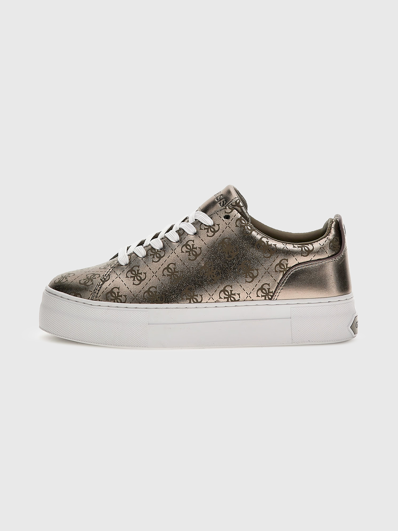 GIANELE sneakers with logo print brand GUESS
