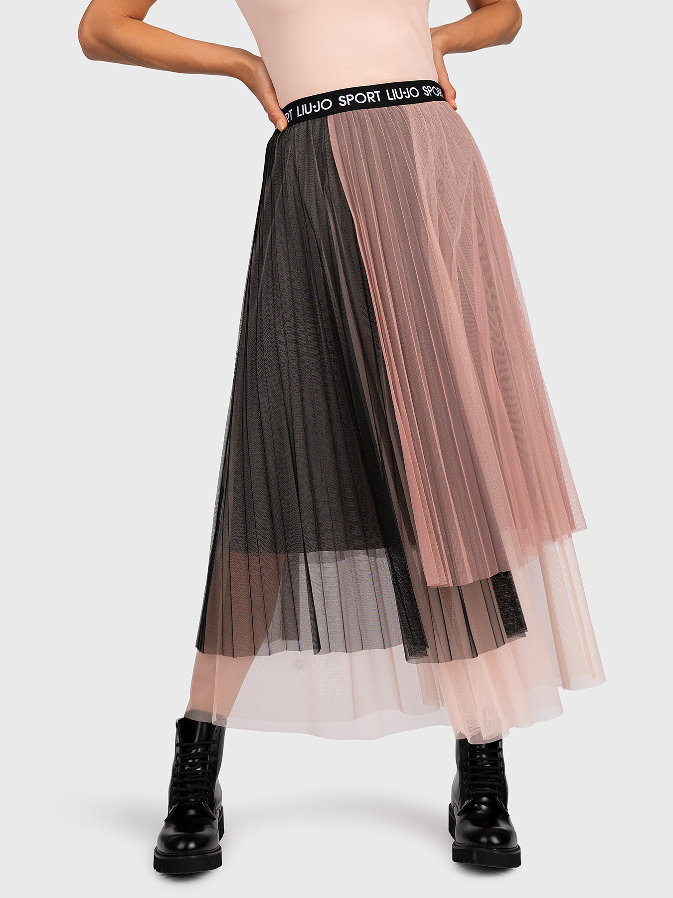 スカート LIU JO Women Skirts WA5353T481871446 Orange Linen-blend skirt colour orange | Liu Jo