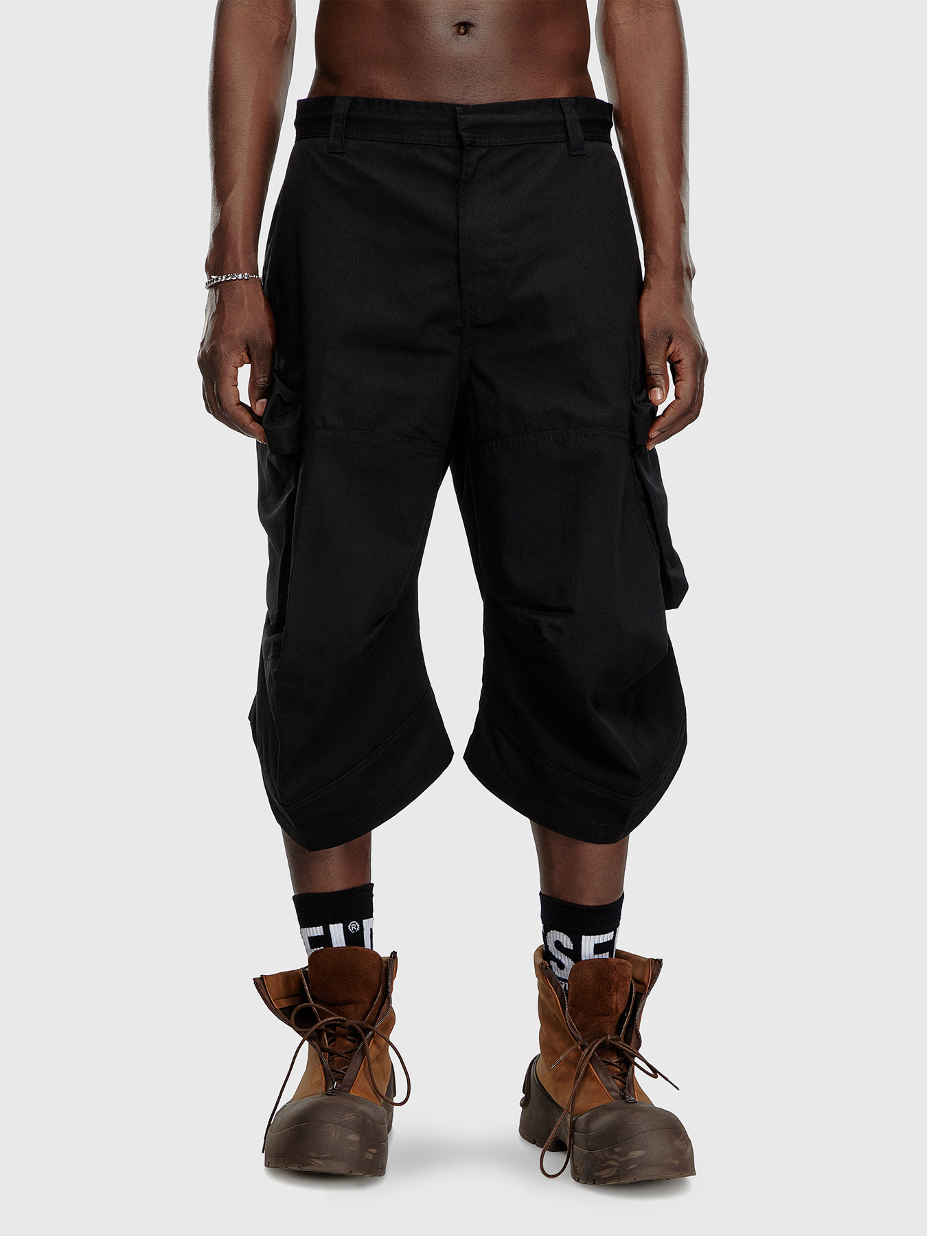 P-ARNE-SHORT-A short cargo trousers brand DIESEL