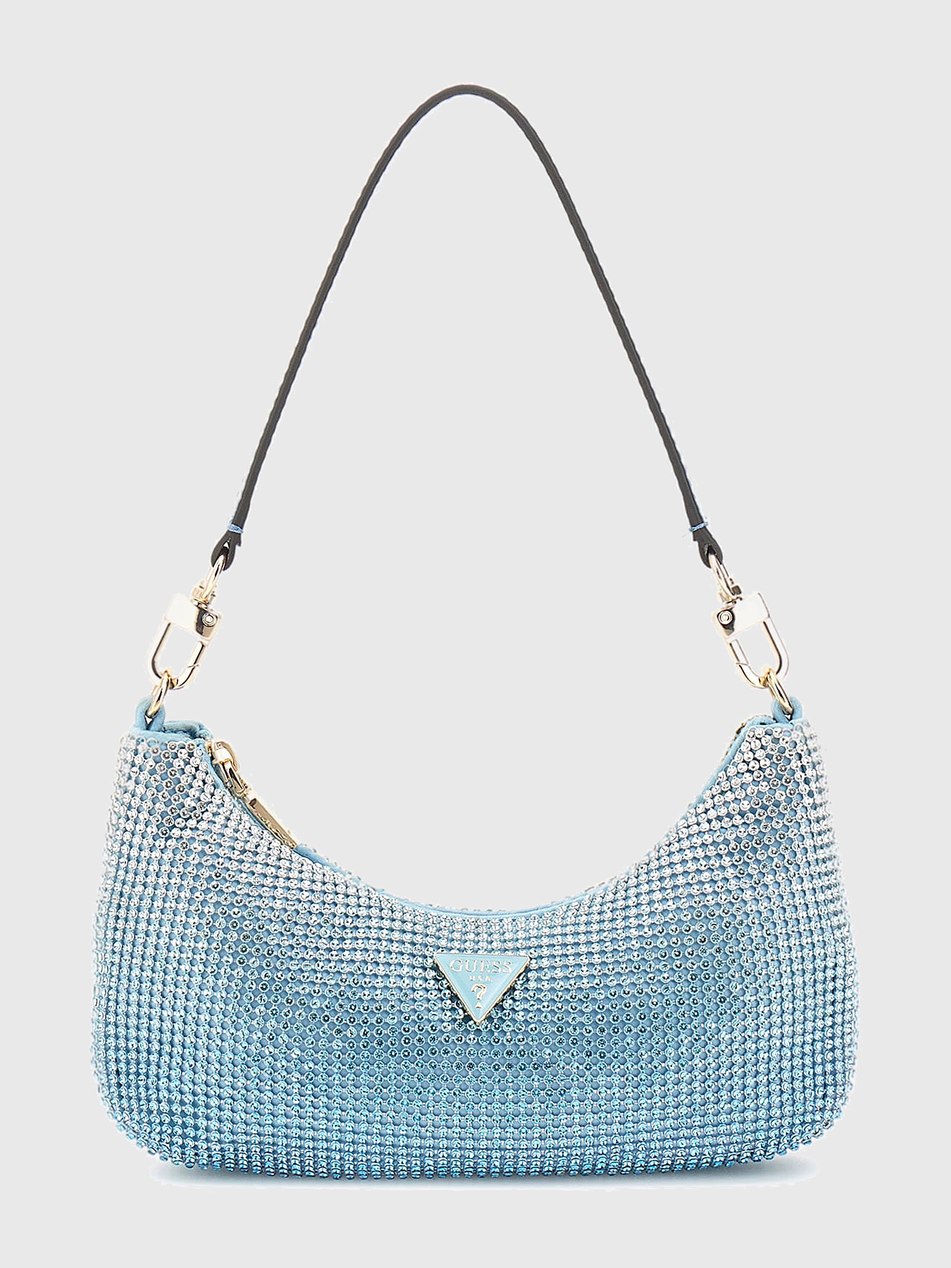 ショルダーバッグ・ポシェット Guess ZALINA glitter mini top tote shoulder bag HP1A3A55 Zalina Mini Top-Handle Bag | GUESS
