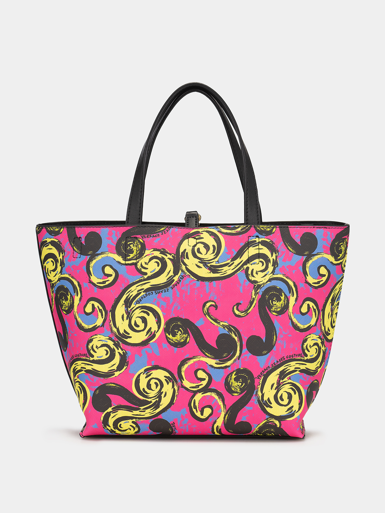 【オープニングセール】 colorful with bag Z RANGE art JEANS VERSACE brand print トップス