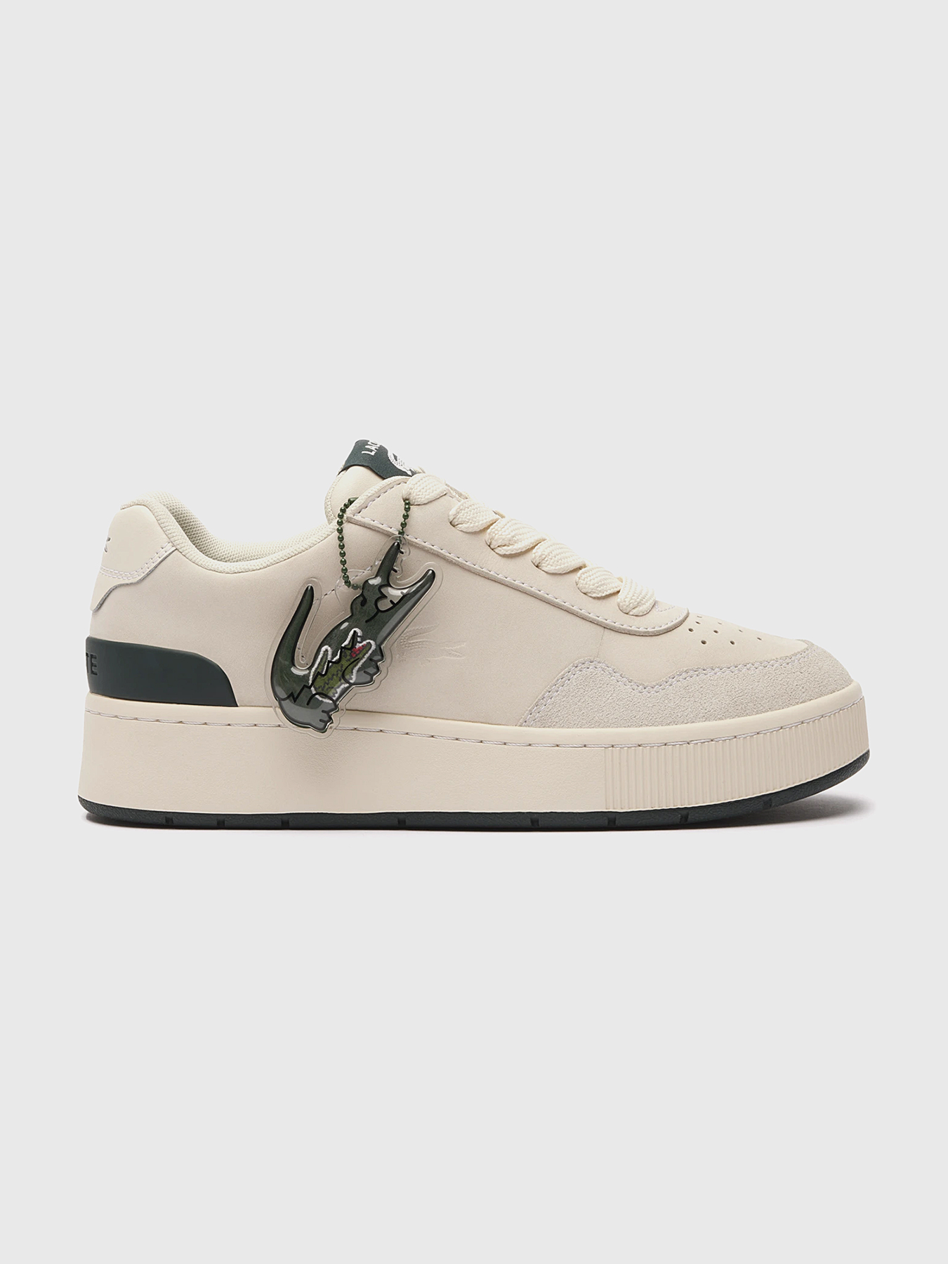 ACE CLIP 223 sneakers in ecru color brand LACOSTE