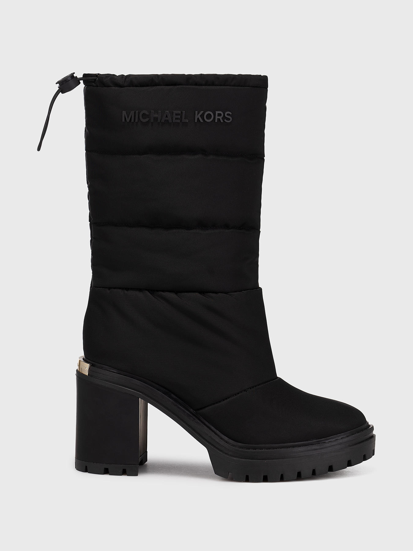 ロングブーツ Michael Kors FW24 (40F4CBFB7L 001BLACK) Michael Kors Asher boots for Women - Black in UAE | Level Shoes