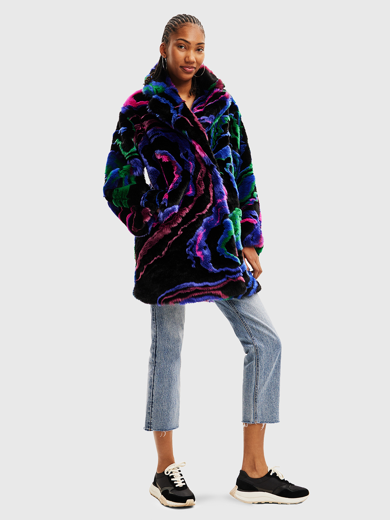 Faux-fur coat brand DESIGUAL — Globalbrandsstore.com/en