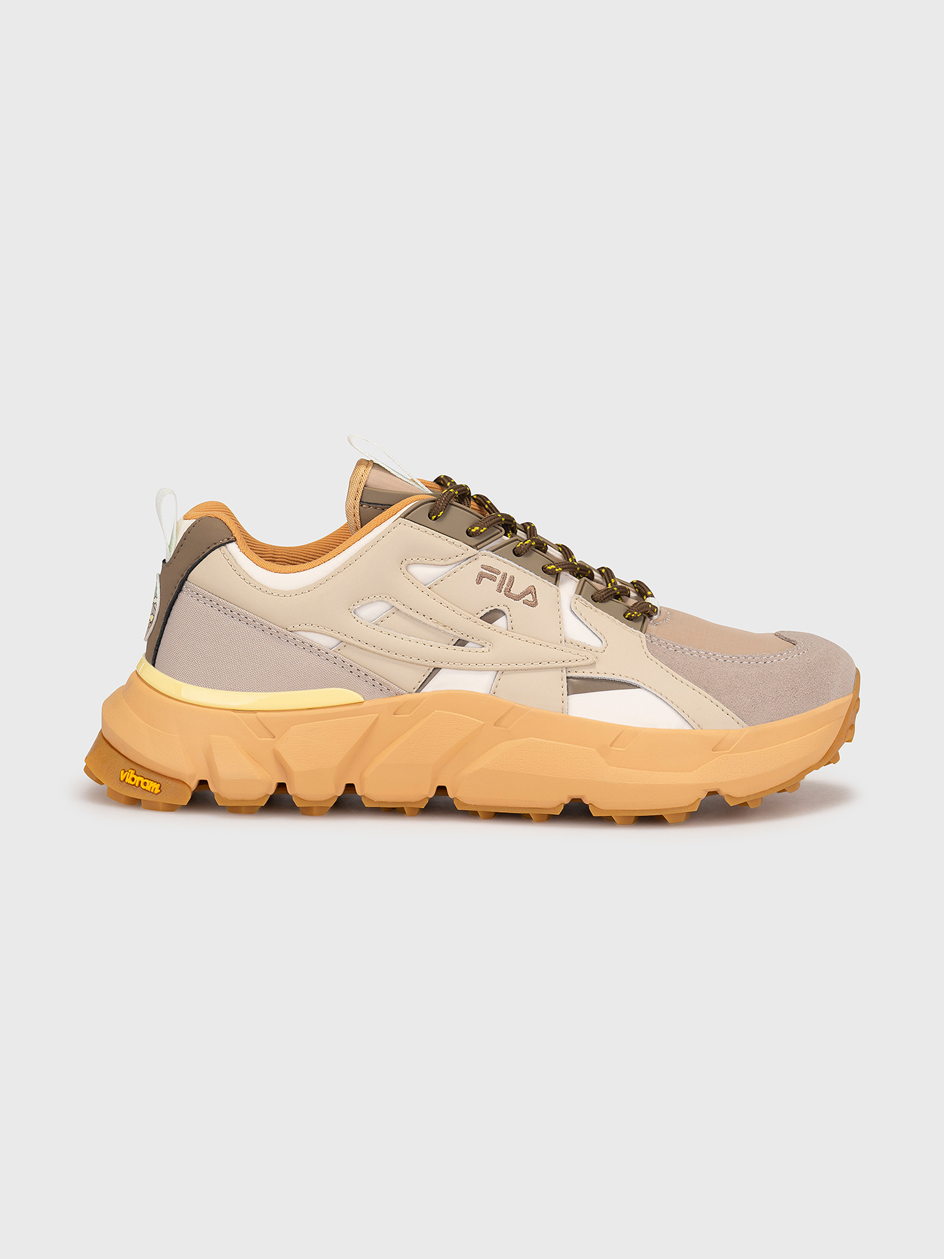 FOGLIA sneakers with colorful inserts brand FILA