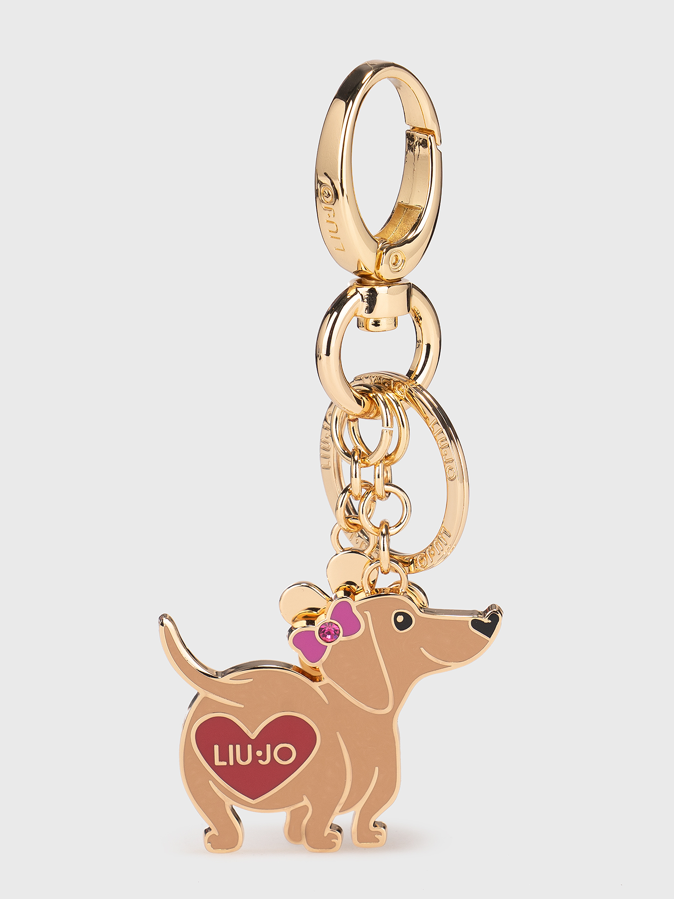 Keychain with logo brand LIU JO — Globalbrandsstore.com/en