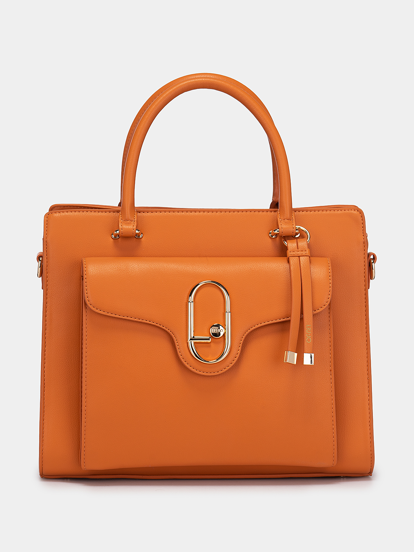 BOSTON bag with maxi logo detail brand LIU JO