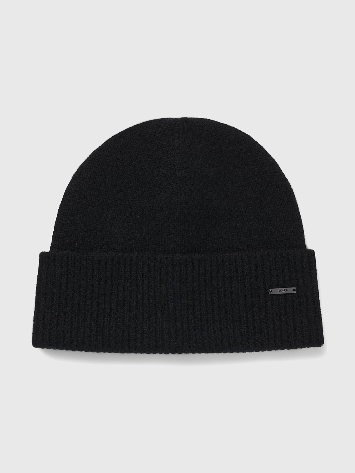 Cashmere banie with logo brand BOSS — Globalbrandsstore.com/en