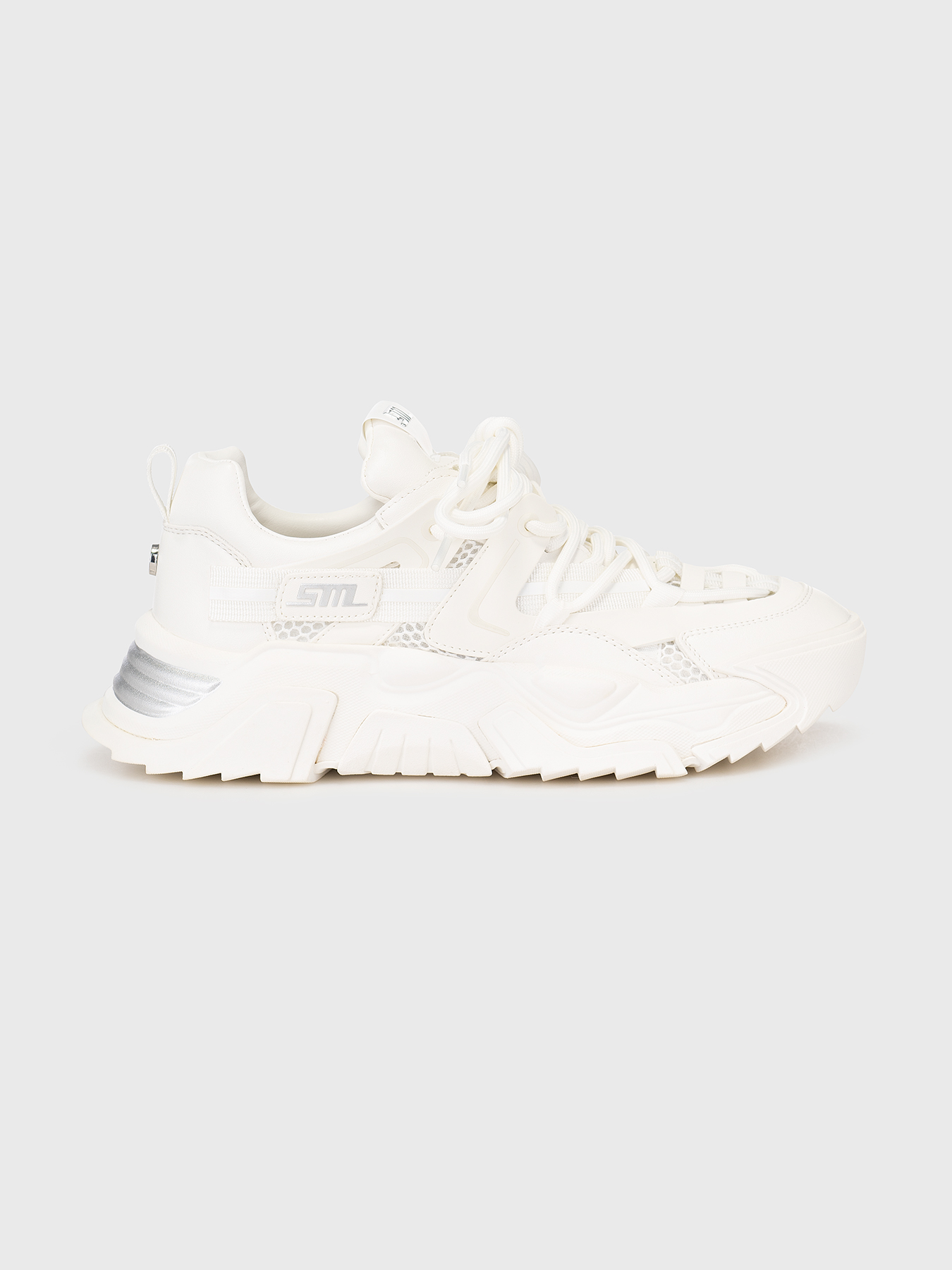 Steve Madden Sneaker ALEC Donna, Pelle bianca, 40 EU