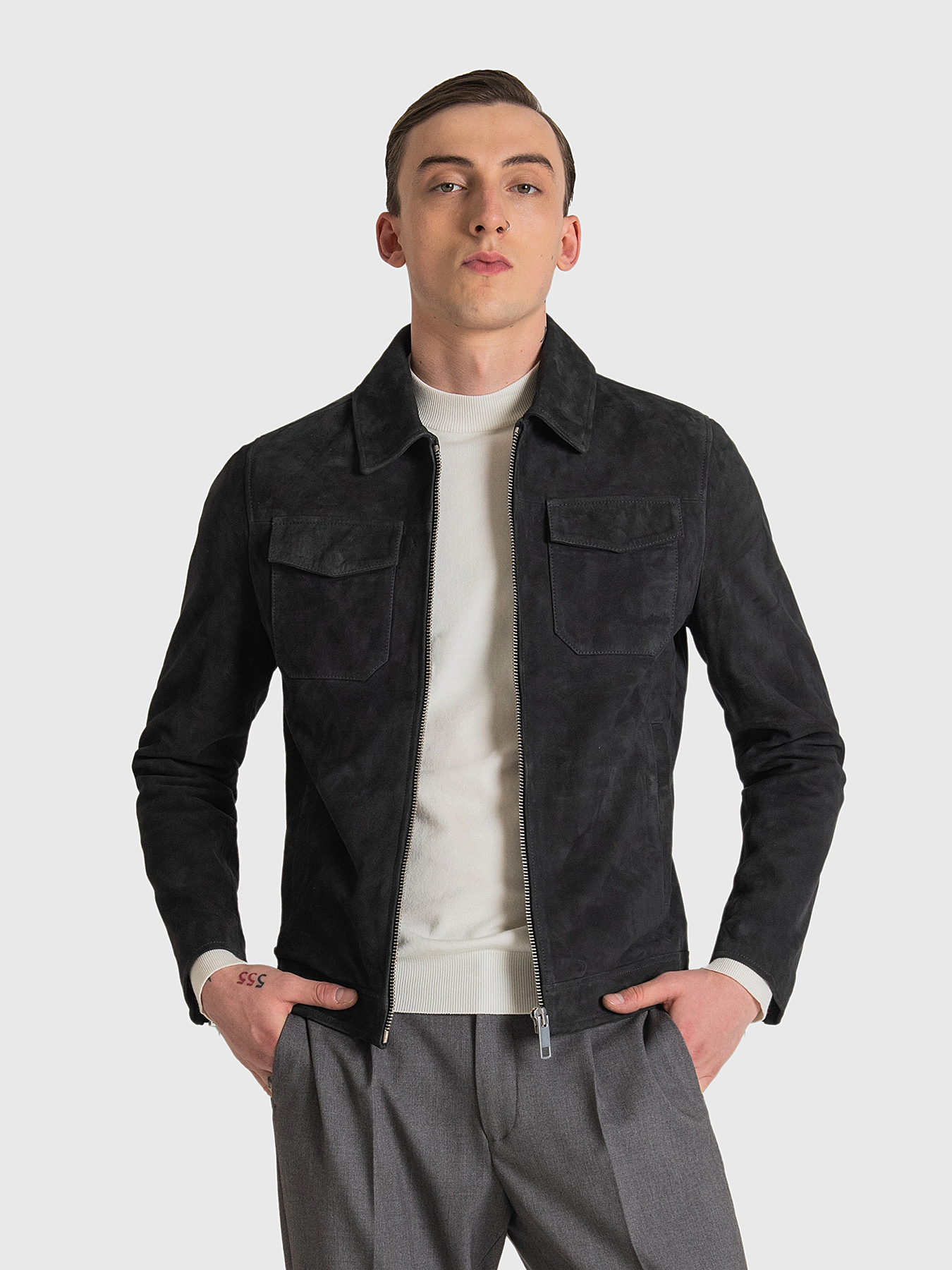 Suede jacket brand ANTONY MORATO — Globalbrandsstore.com/en