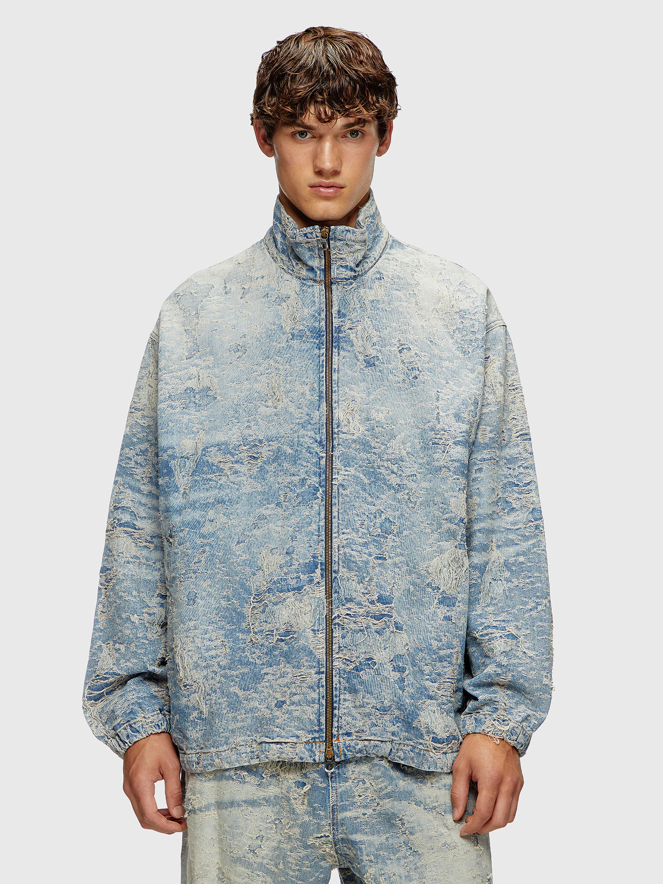 D-KRAP-FSF unisex denim jacket brand DIESEL