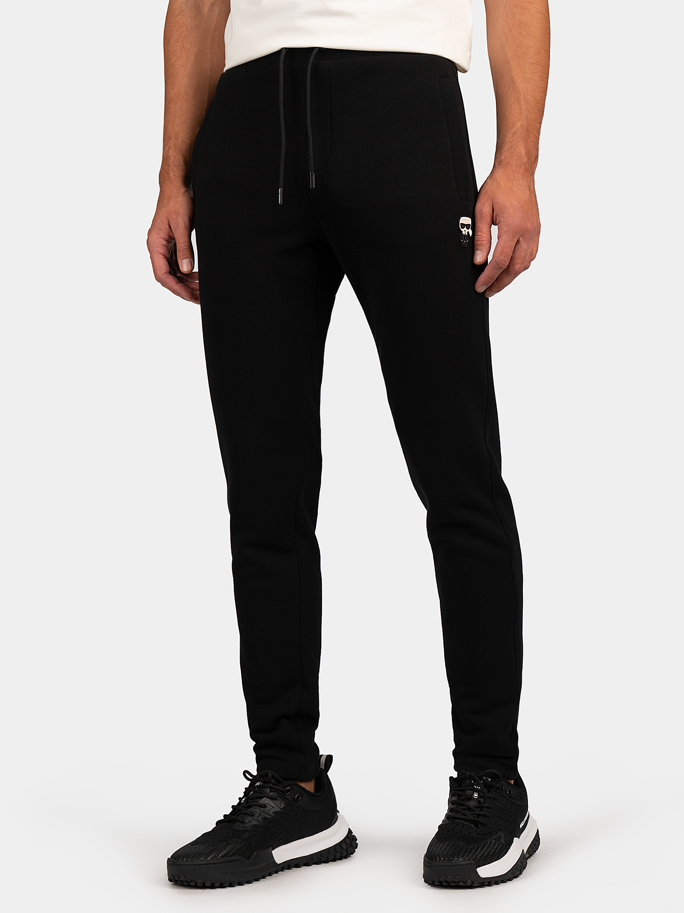 Sports pants with logo patch brand Karl Lagerfeld — Globalbrandsstore ...
