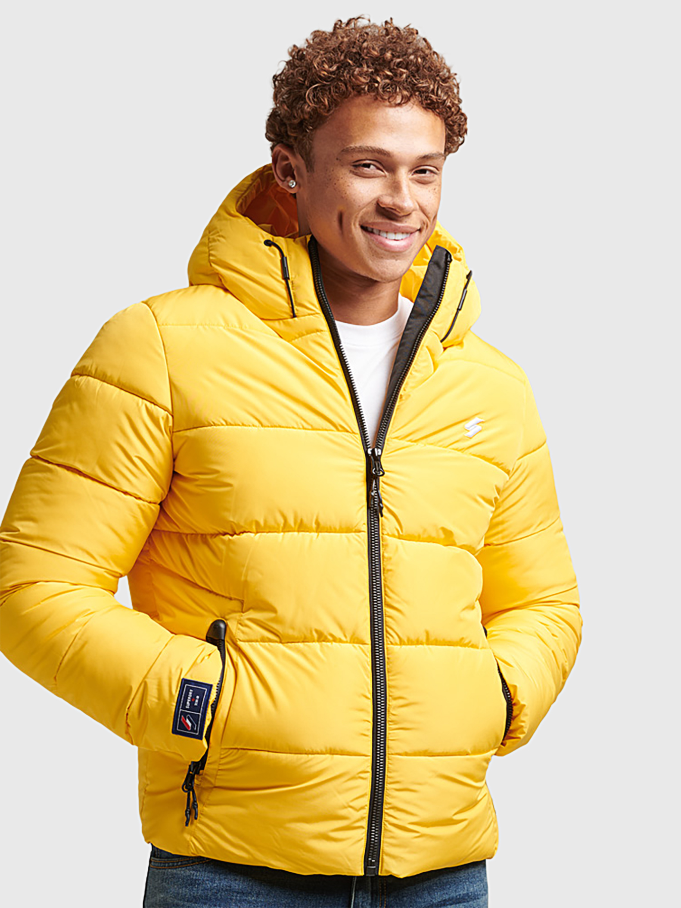Padded Jacket With A Hood Brand SUPERDRY Globalbrandsstore en
