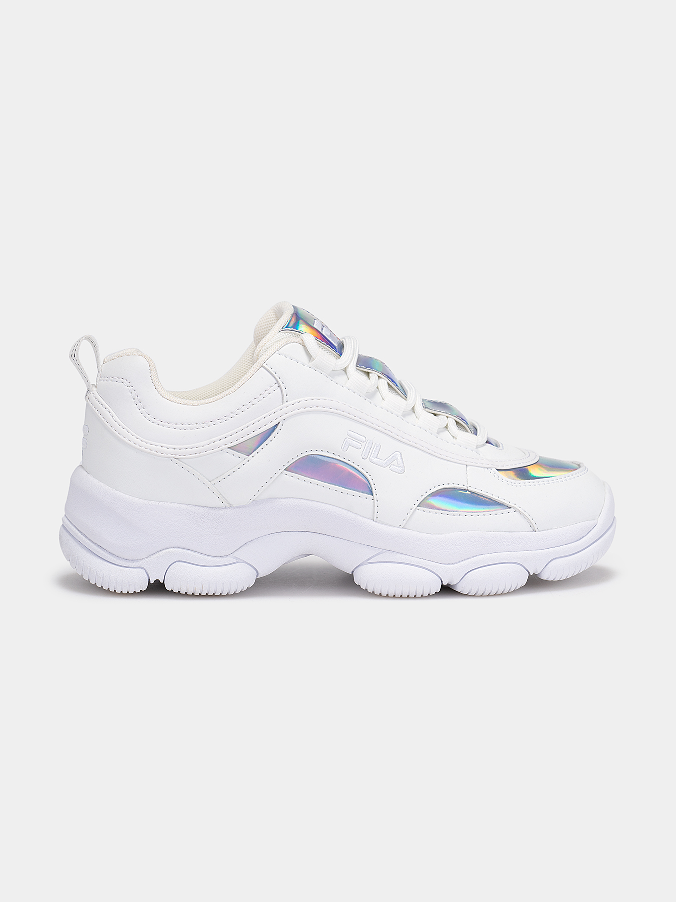 Strada Dreamster sneakers with holographic effect brand FILA