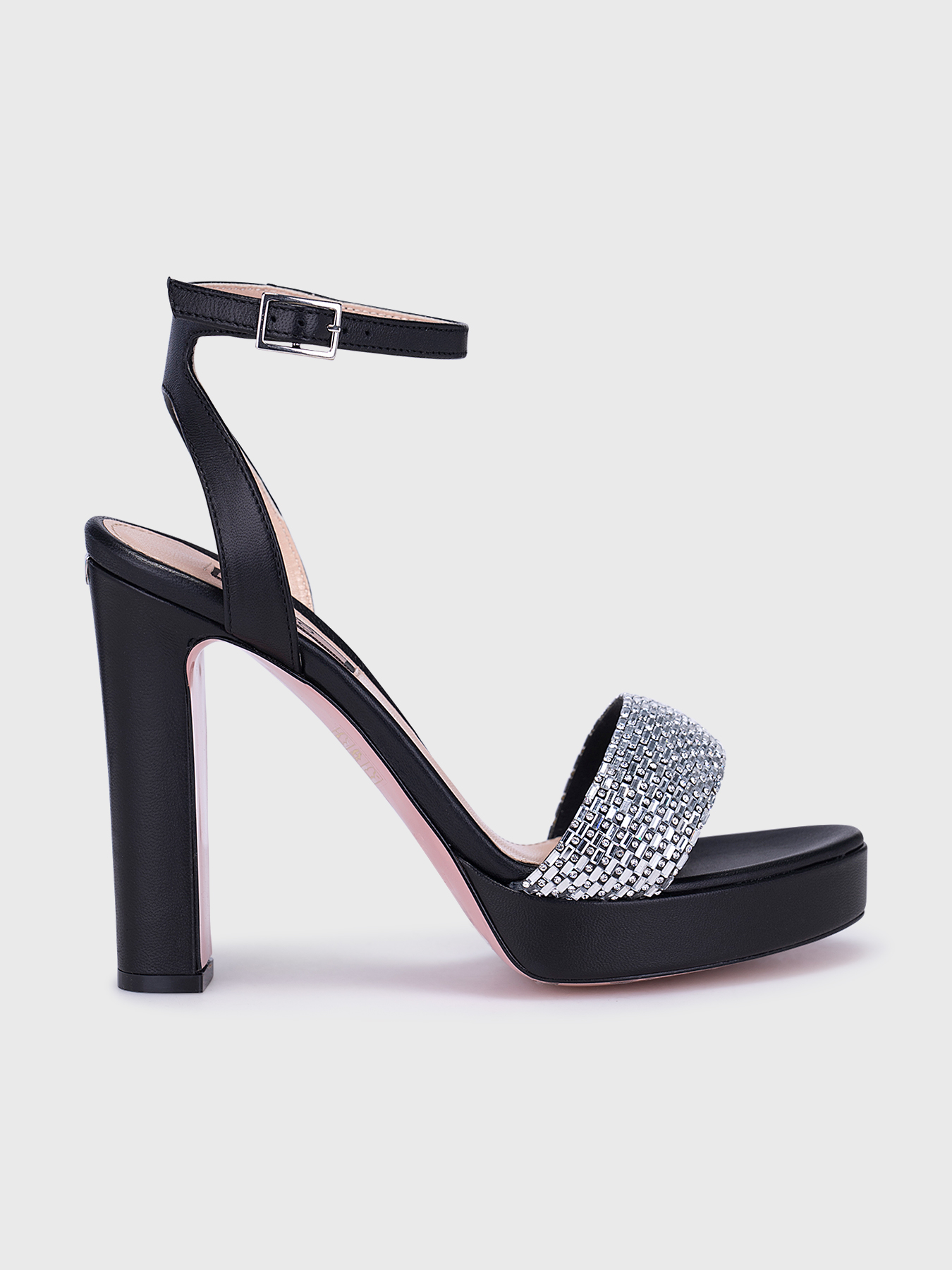 KRISTINE blach sandals brand LIU JO — Globalbrandsstore.com/en