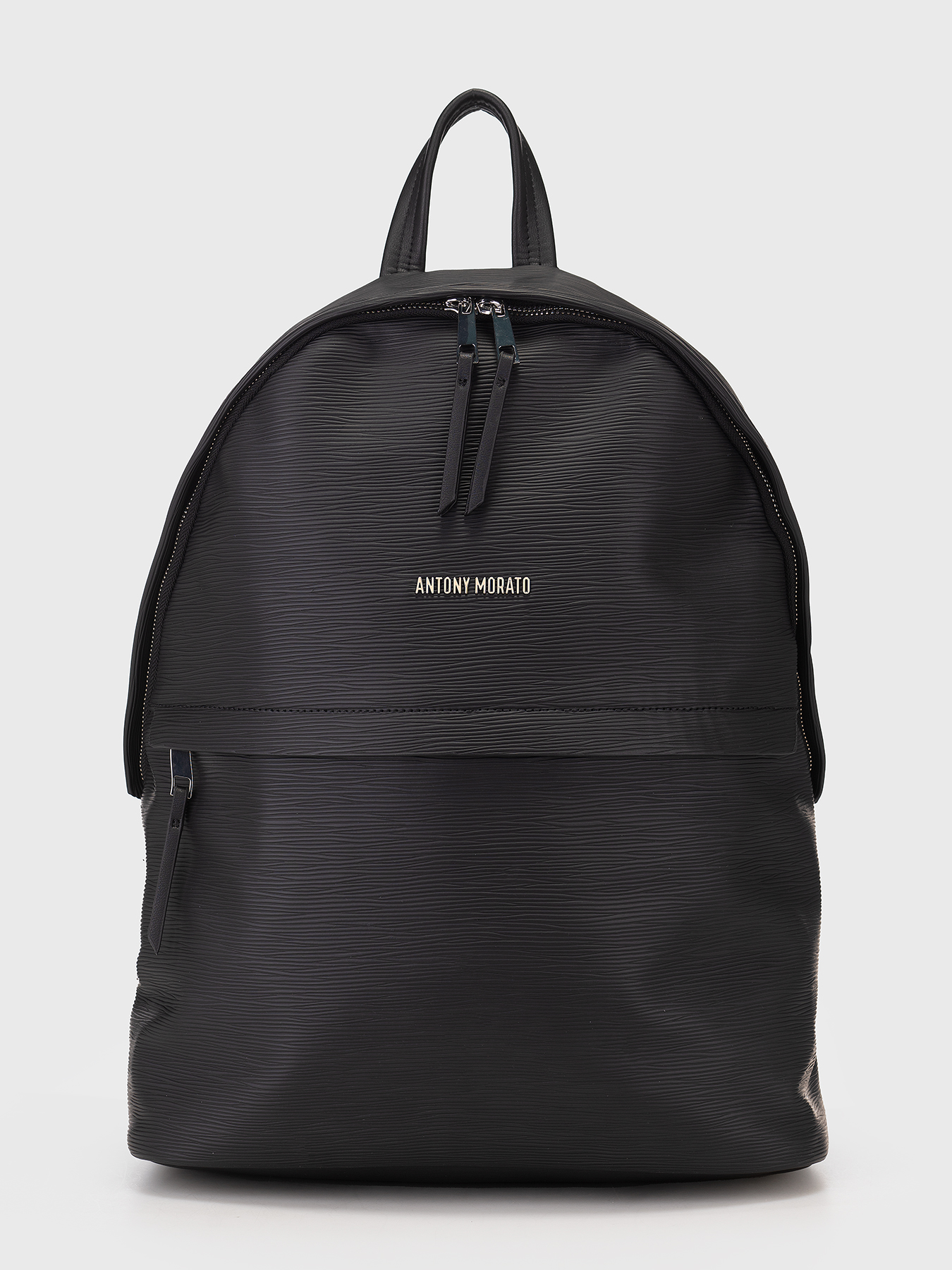 Logo accent black backpack brand ANTONY MORATO