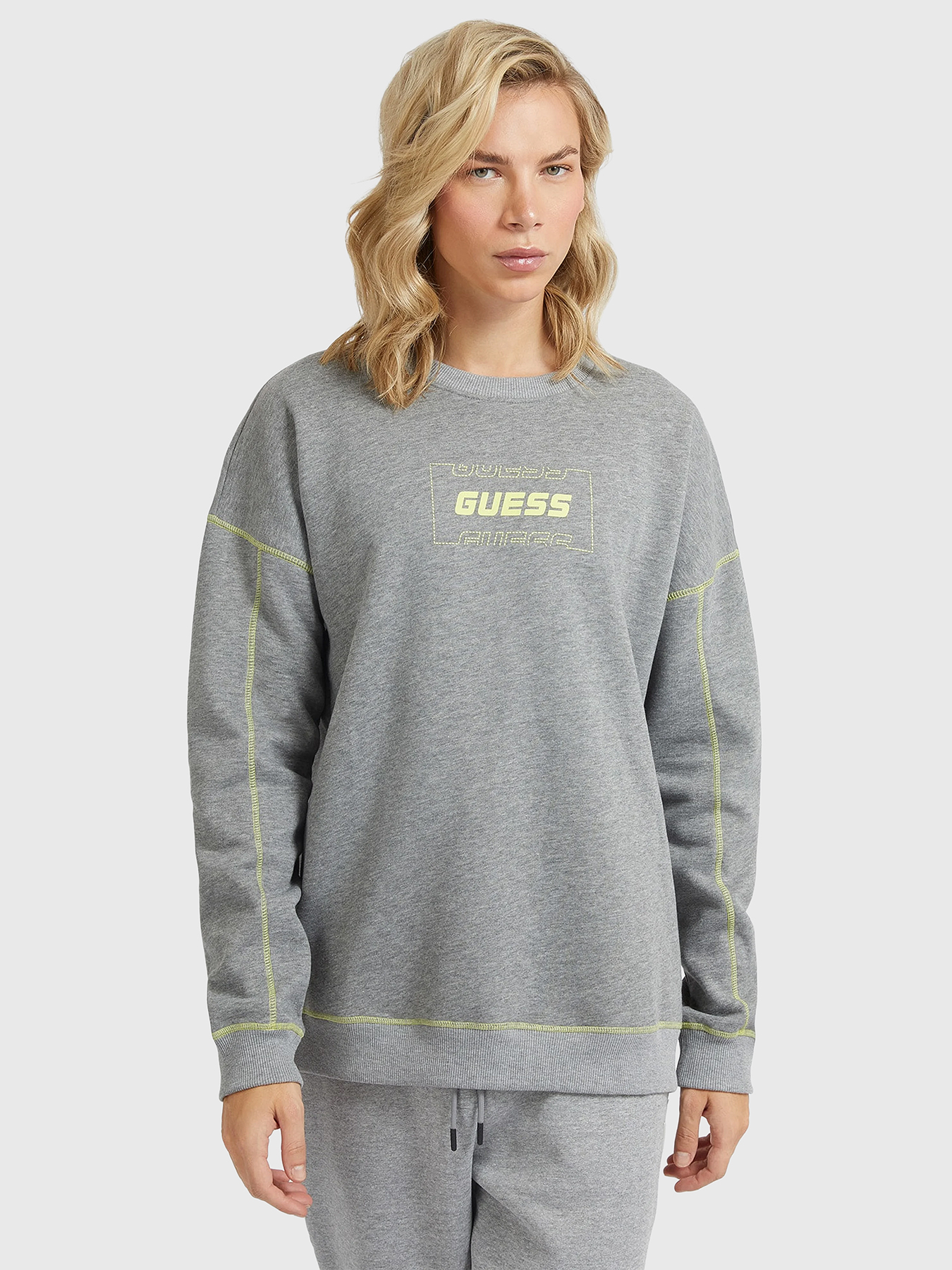 【BADINBAD】22SS★ GALLERY LOGO SWEATSHIRT Unisex Midweight Hooded Sweatshirt - Firebird logo