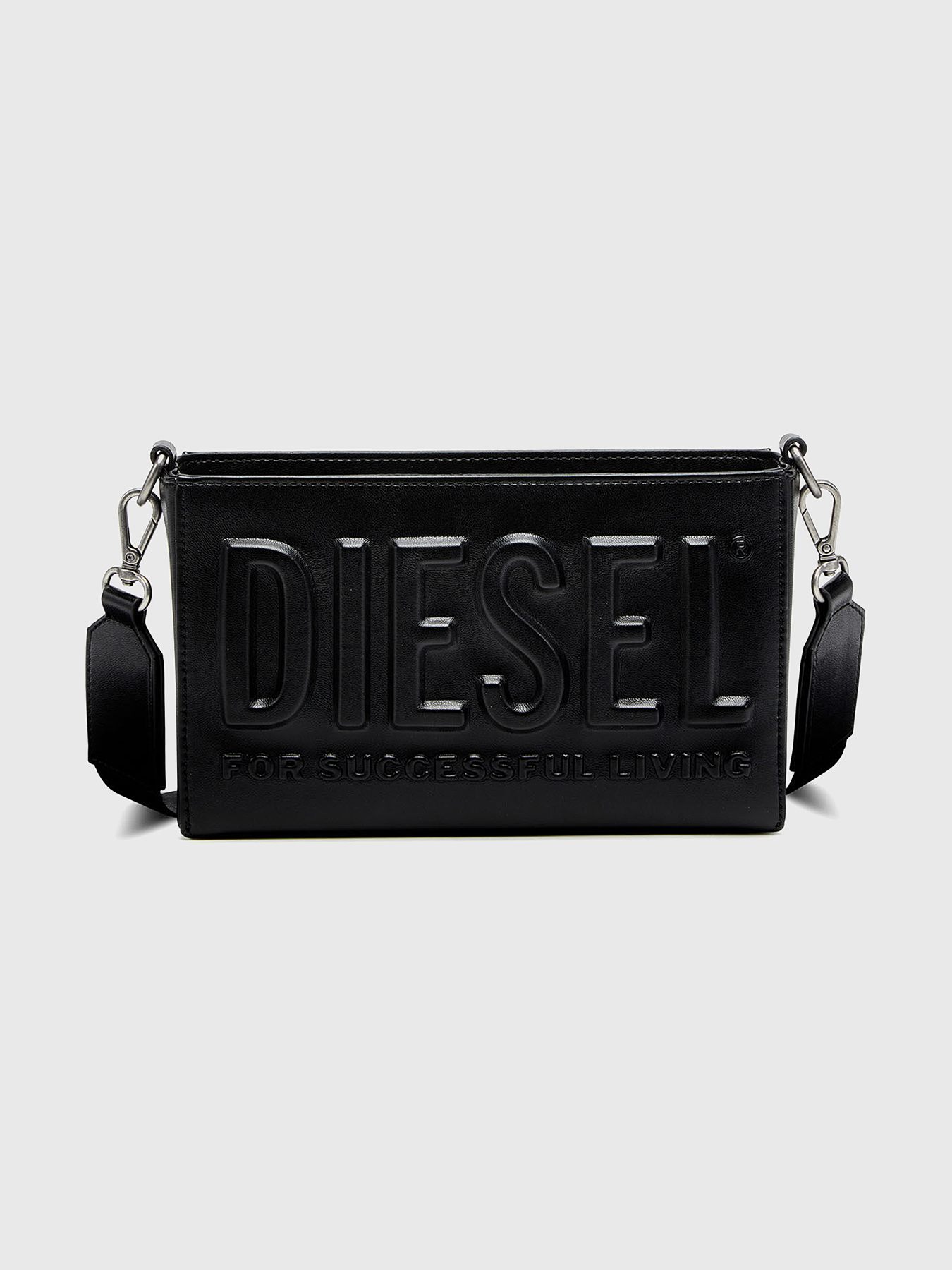 Crossbody bag with embossed logo brand DIESEL