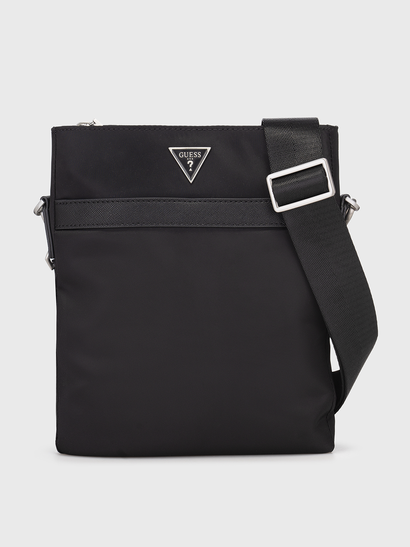 日本未入荷☆GUESS Nylon Crossbody Bag☆メンズ ROMA crossbody bag with logo detail brand GUESS