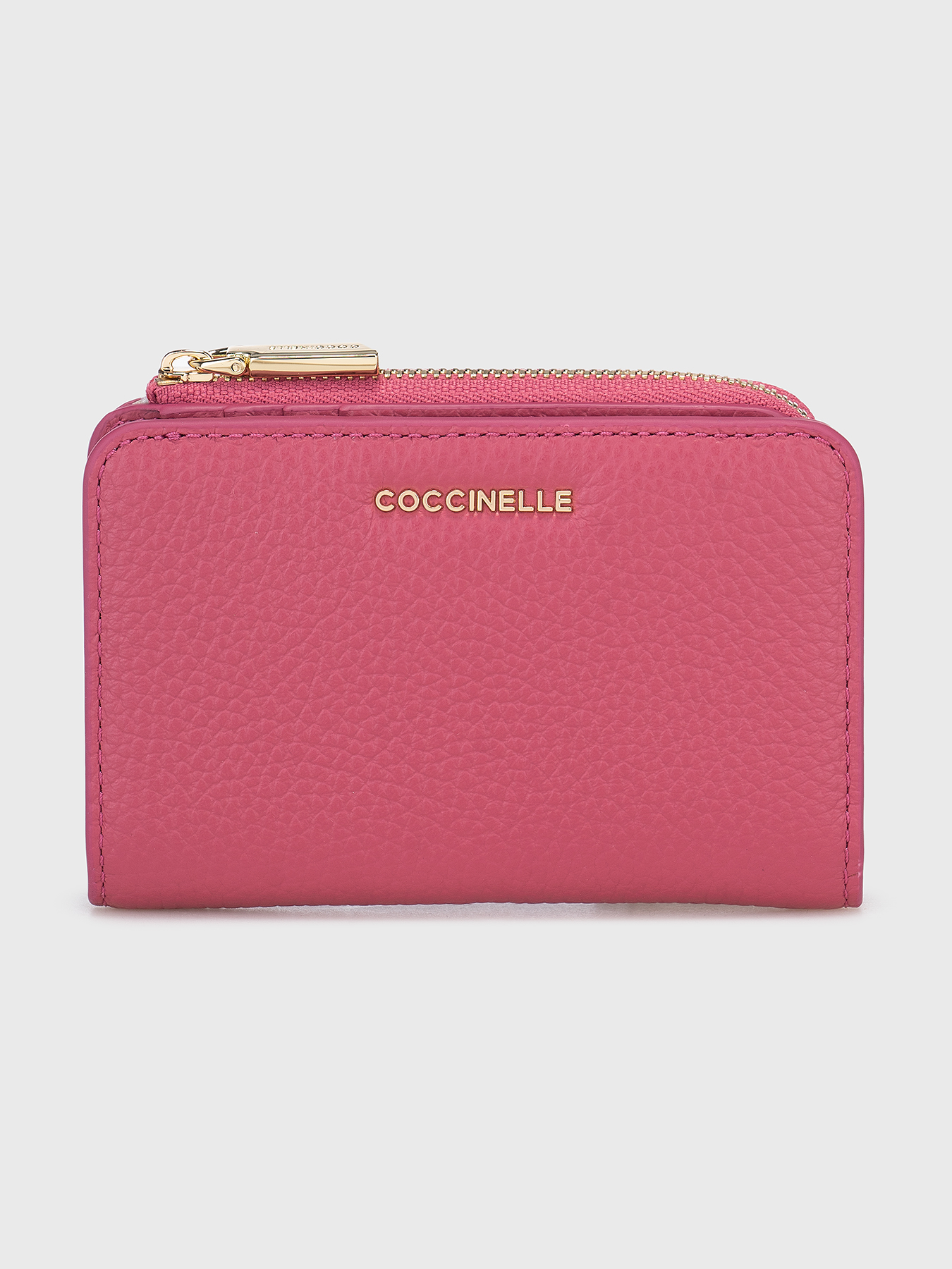 財布・小物その他 COCCINELLE Woman Wallet Fuchsia E2MW511B801 P48 COCCINELLE - Women's Metallic Soft wallet - E2MW5116601R31 - old