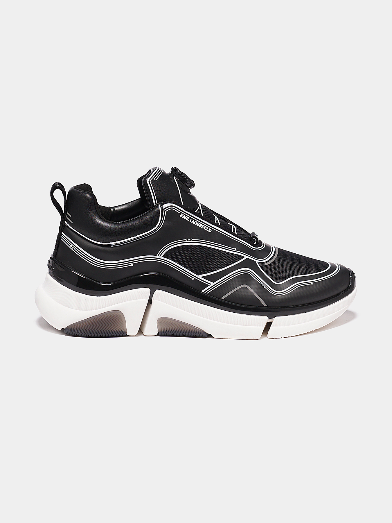 スニーカー KARL LAGERFELD Men Sneakers KL50151NERO Black KLKL51725-YX0SS21(1).jpg