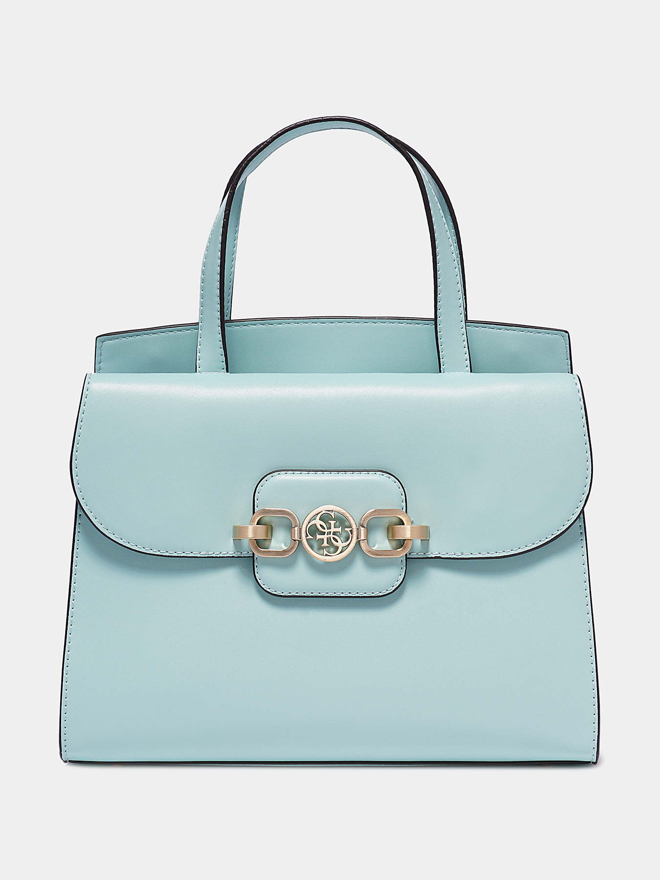 HENSELY Satchel bag in blue brand GUESS —