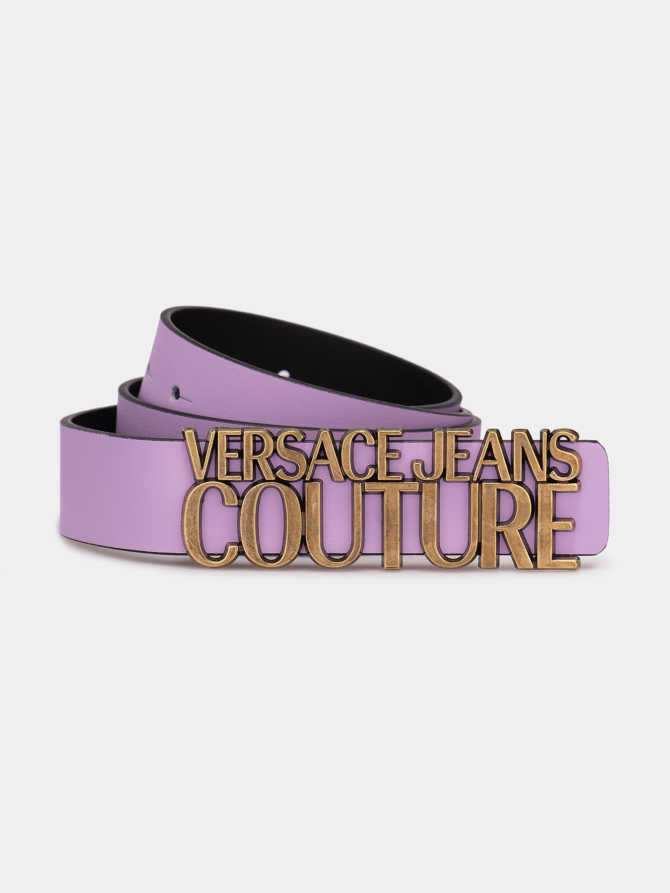 Belt in black color with logo buckle brand VERSACE JEANS  display picture 3